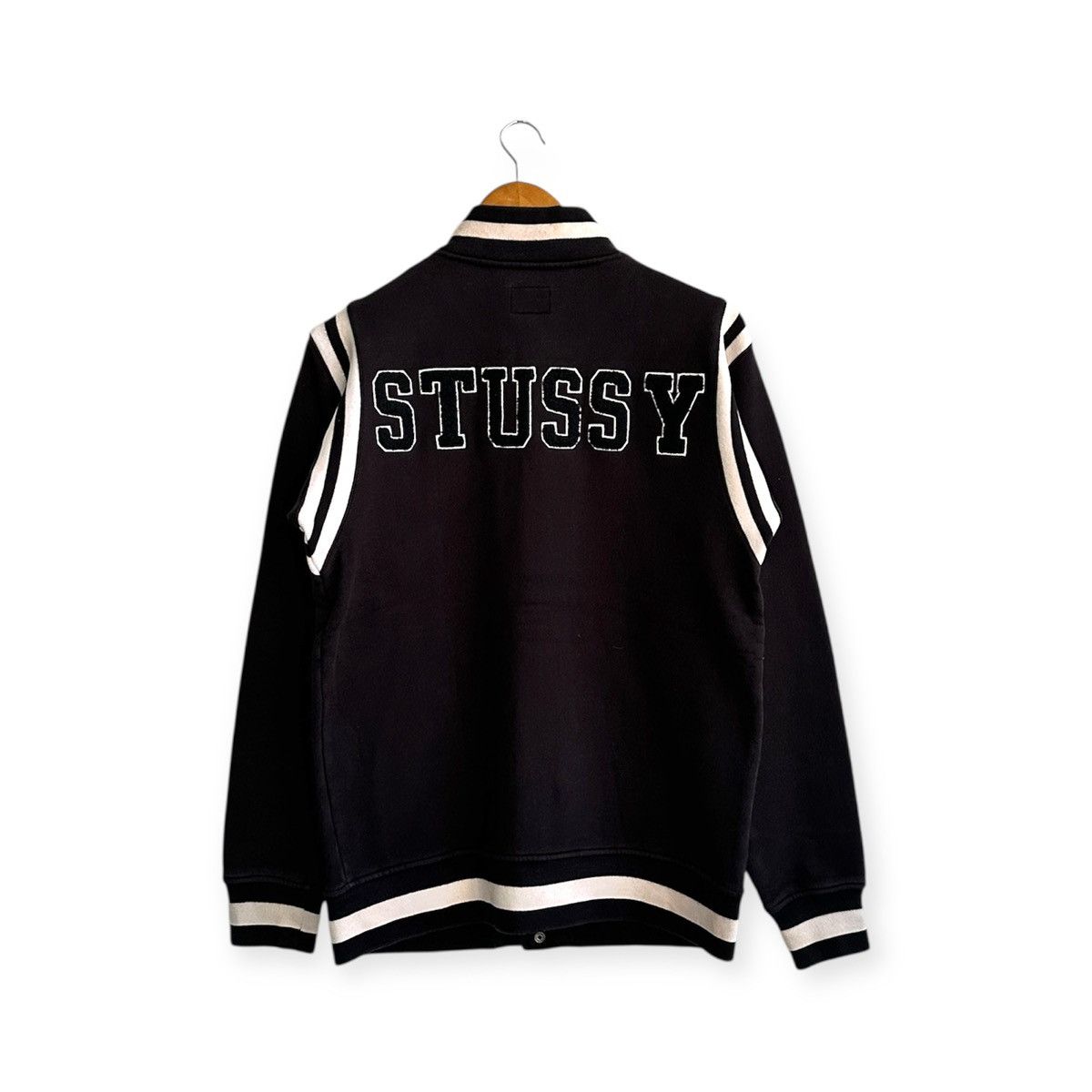 Stussy vintage stussy embroidered logo bomber jacket Size US M / EU 48-50 / 2 - 2 Thumbnail