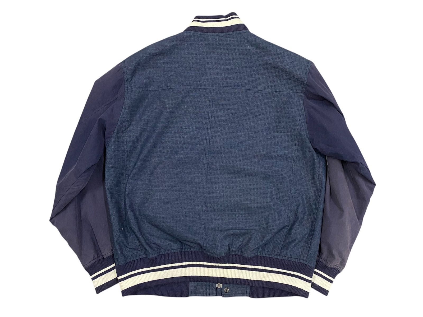 Golden Bear Golden Bear Two-Tone Navy Blue Bomber Jacket Size US L / EU 52-54 / 3 - 2 Thumbnail