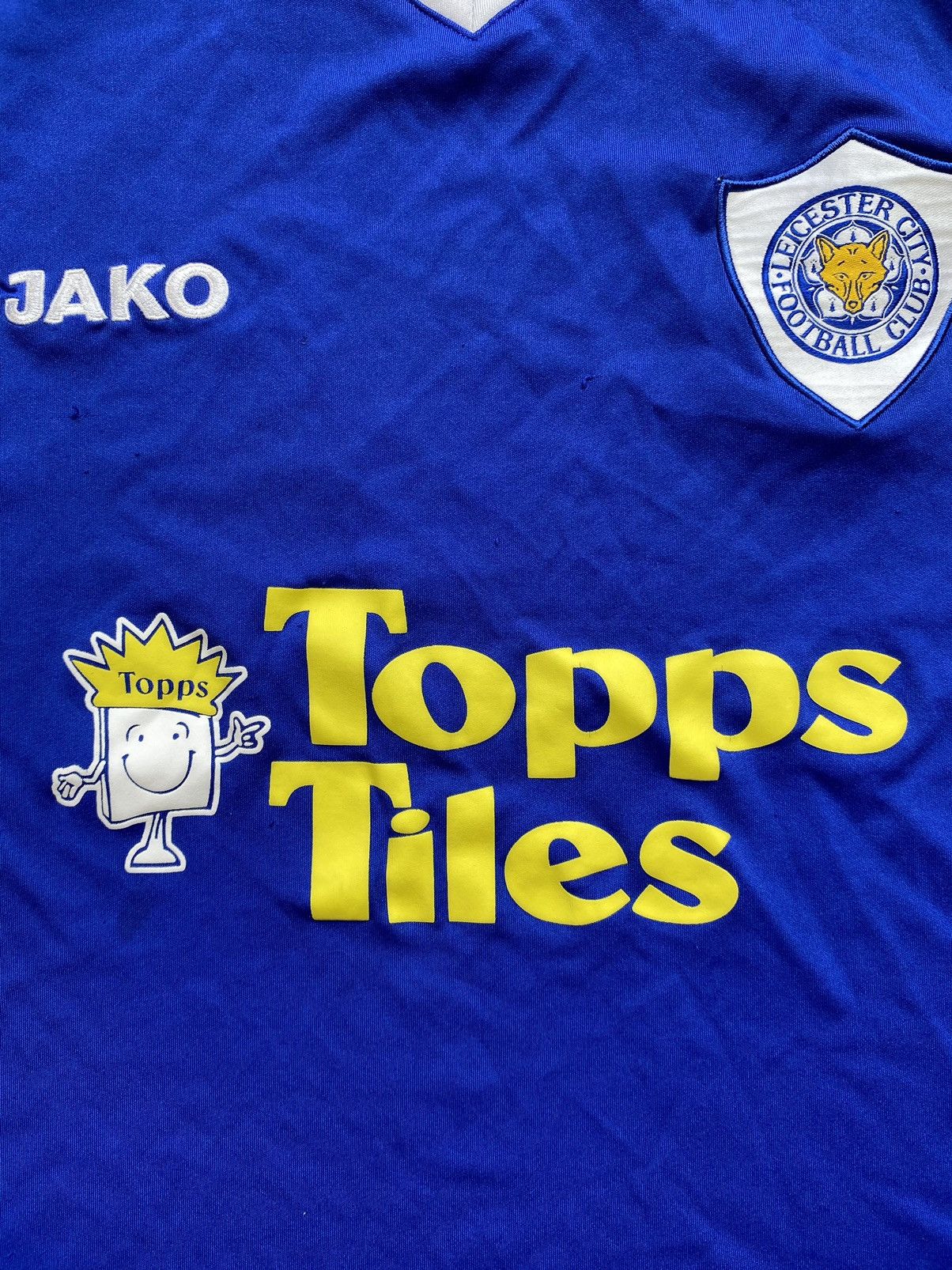 Vintage Leicester City 2007 2009 Home Shirt Football Soccer Jersey Size US M / EU 48-50 / 2 - 6 Thumbnail