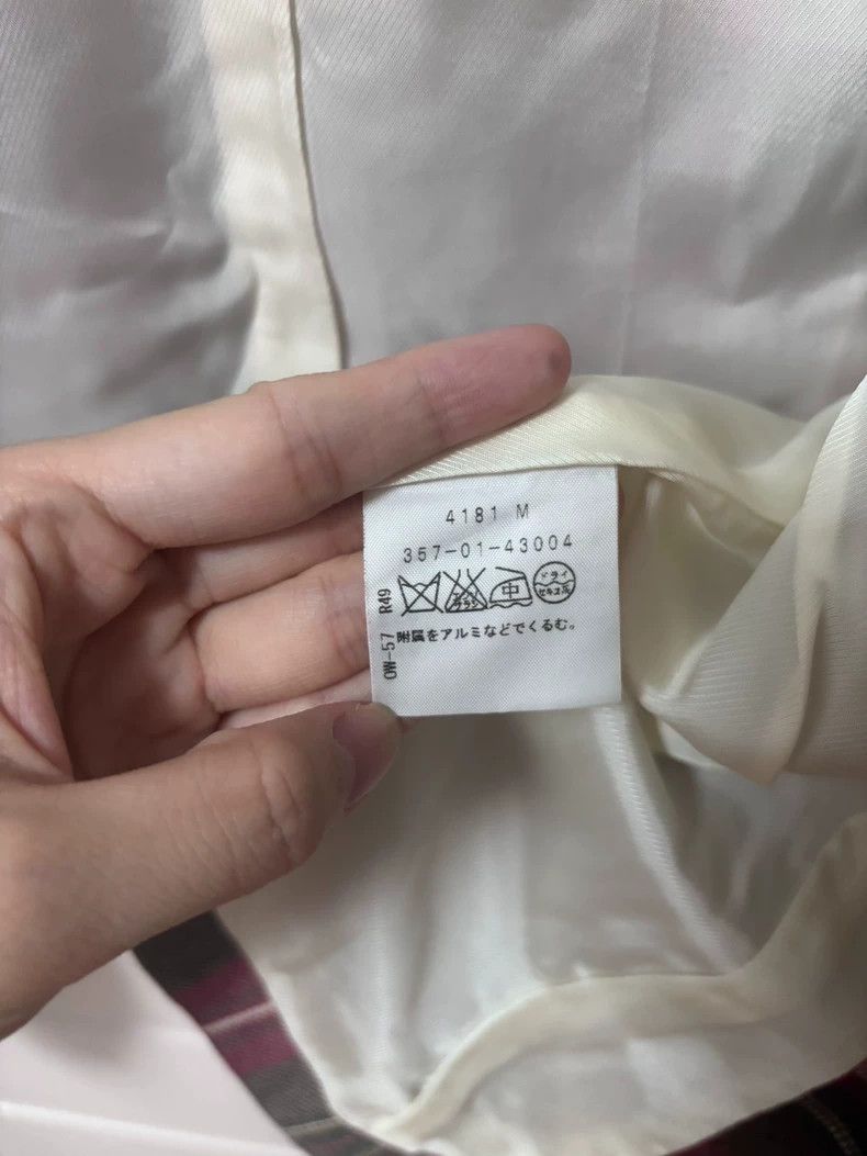 Vivienne Westwood Vivienne Westwood Checked Blazer with Distressed Collar Size M / US 6-8 / IT 42-44 - 5 Thumbnail