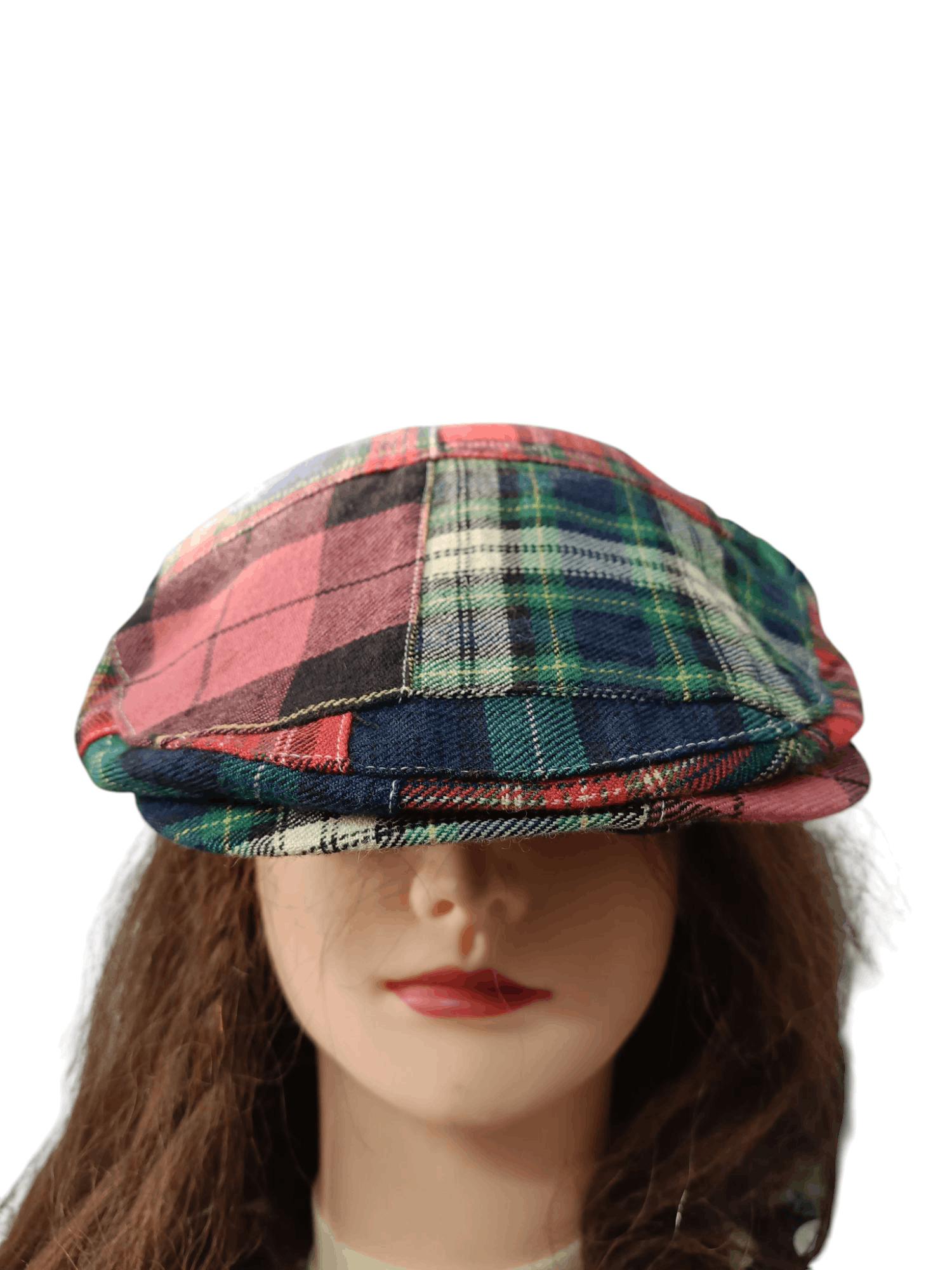 Polo Ralph Lauren Vintage Polo Ralph Lauren patchwork plaid hat Size ONE SIZE - 1 Thumbnail