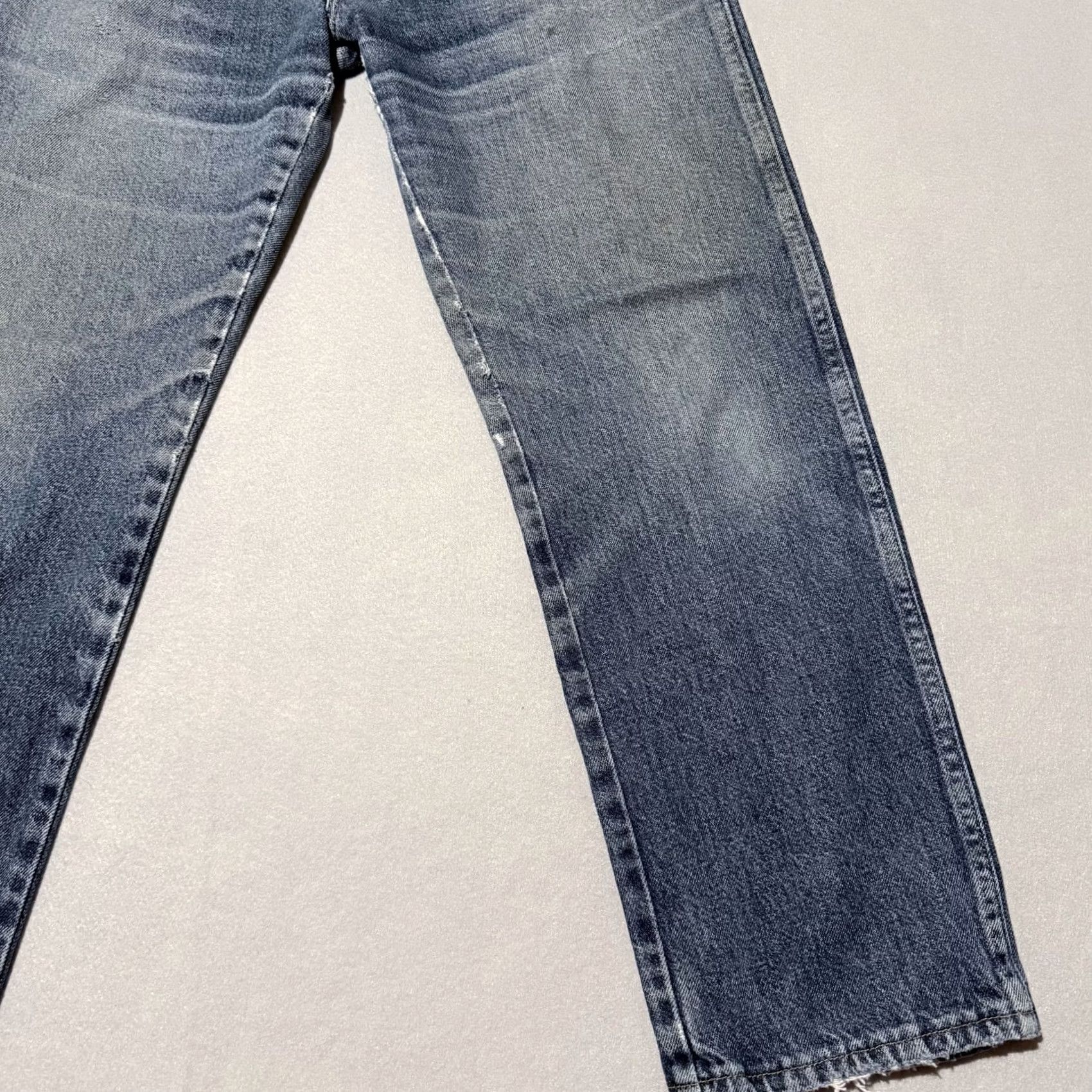 Wrangler Wrangler Jeans Men's Blue Denim Mid-Rise Classic Fit Straight Zip Fly - 34X30 Size US 34 / EU 50 - 6 Thumbnail