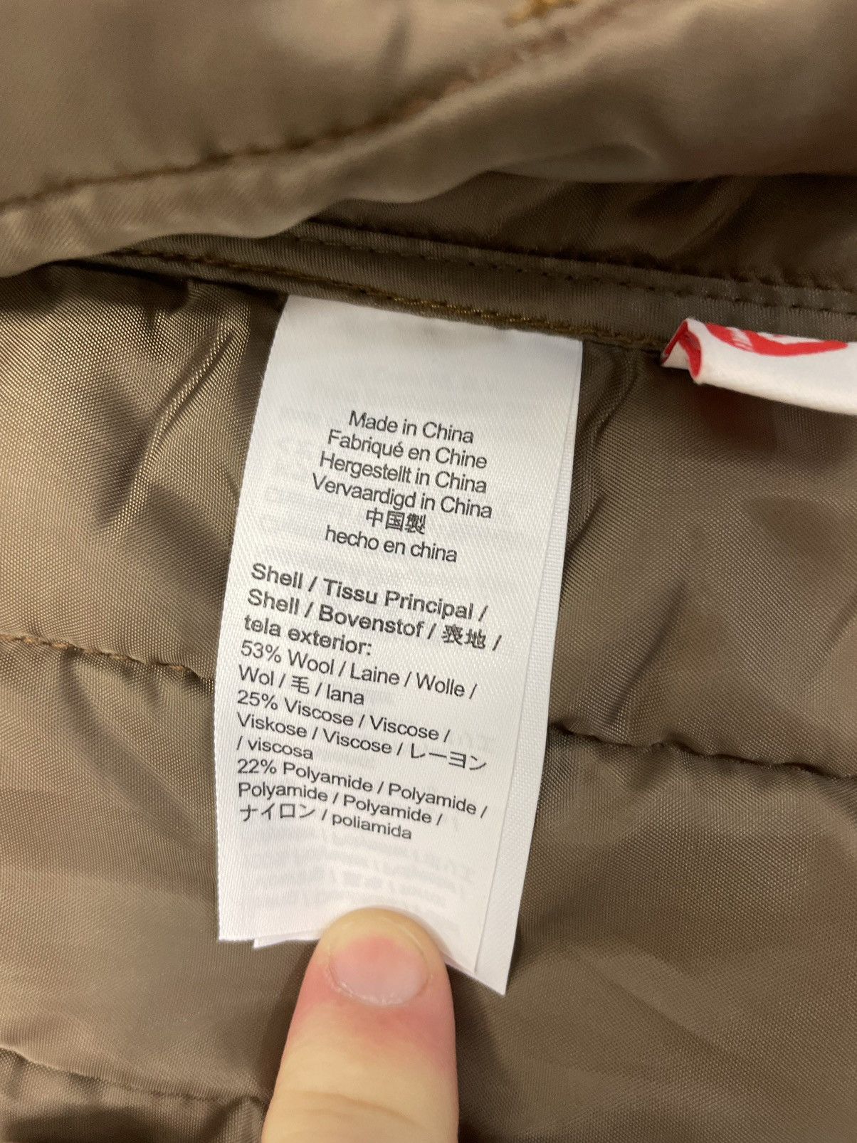 J.Crew × Wallace & Barnes Canvas Quilted Puffer Work Vest PrimaLoft Size US L / EU 52-54 / 3 - 6 Thumbnail