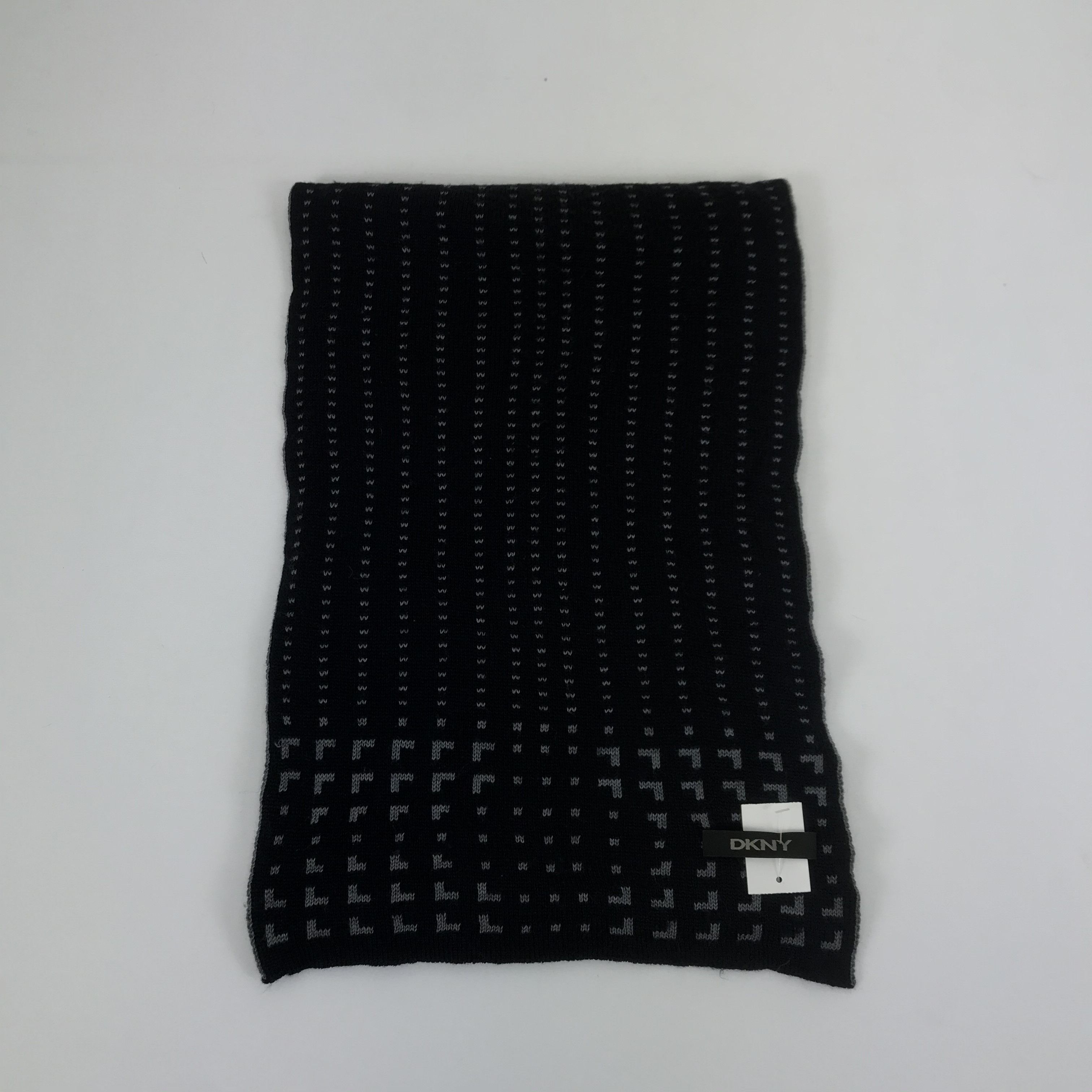 DKNY Vintage DKNY Scarf Ribbed Knit Muffler Winter Wool . Size ONE SIZE - 2 Thumbnail