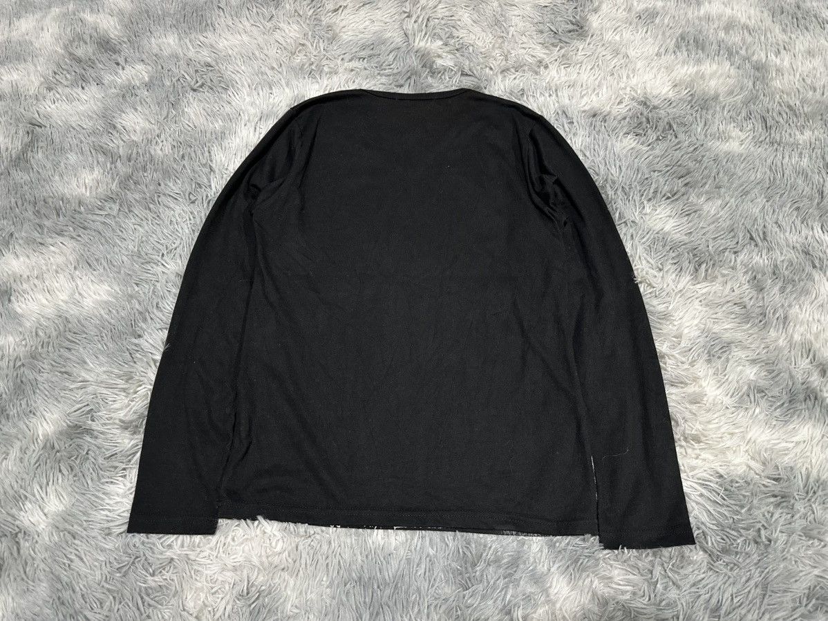 If Six Was Nine 🔥Sick Y2K Clash Ahead Union Jack Poem Ls Shirt Goth Punk Size US M / EU 48-50 / 2 - 9 Thumbnail