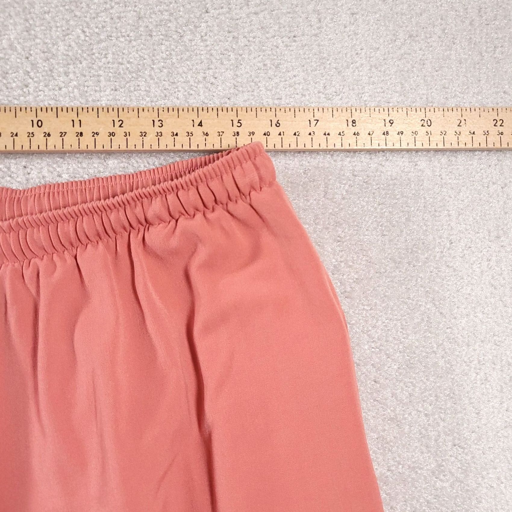 Silhouette Silhouettes Pants Women's 1XT Tall Pink Pull On Elastic Waist Draw String Button Size 24" / US 00 / IT 34 - 5 Thumbnail
