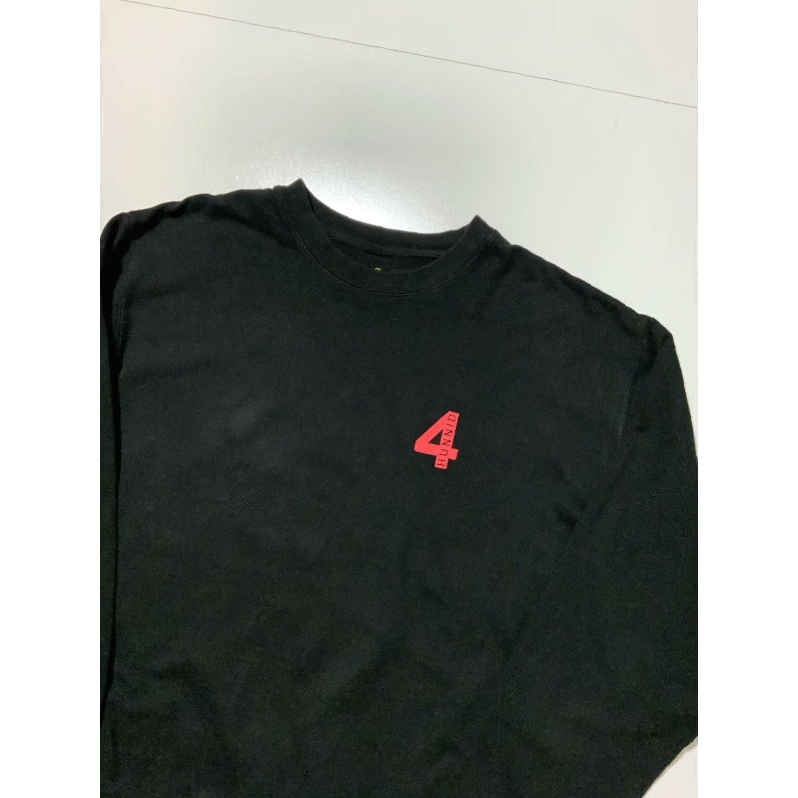 Alife YG 4 Hunnid New Years Resolution Get A Life Puff Print Crewneck Sweatshirt Sz. L Size US L / EU 52-54 / 3 - 3 Thumbnail