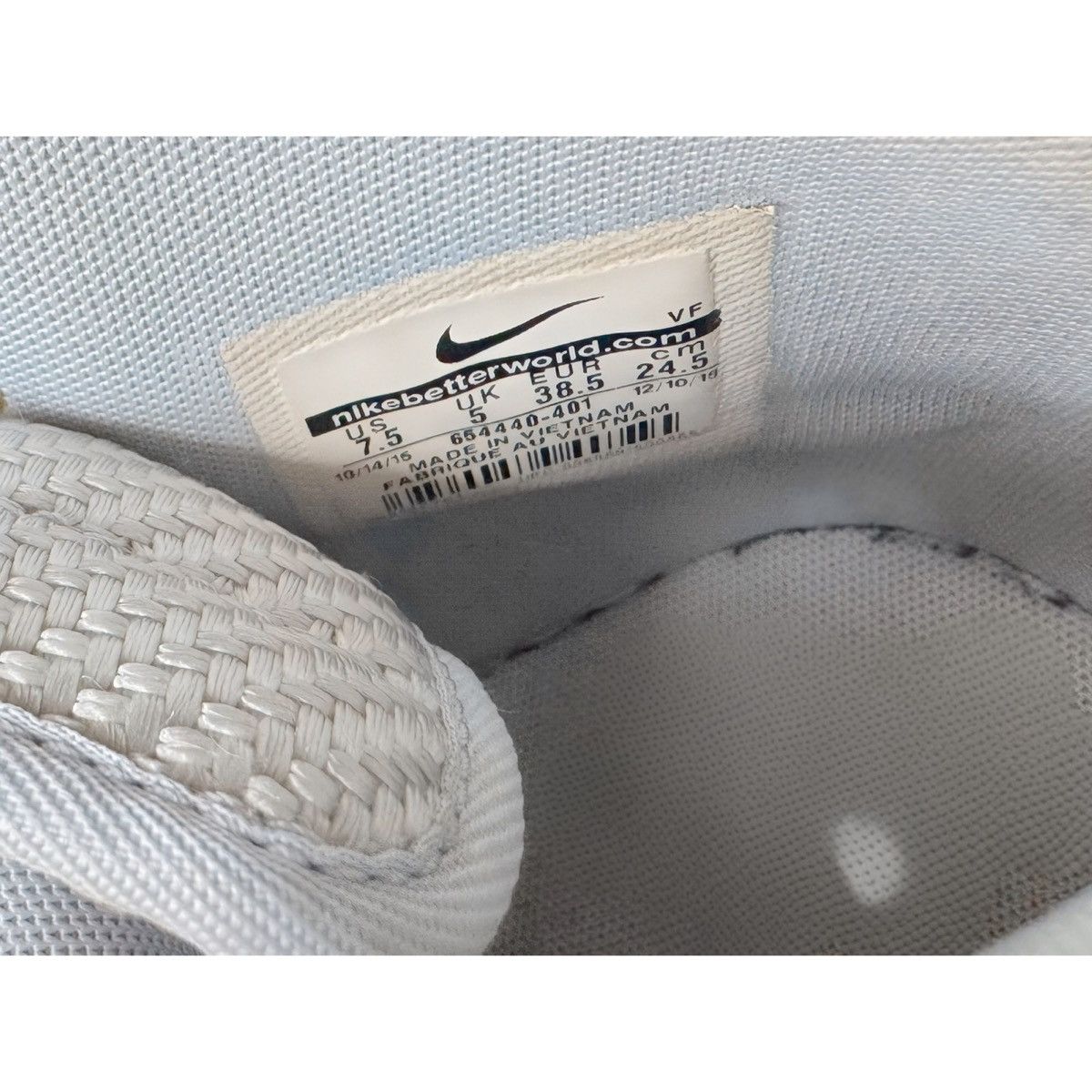 Nike Size 7.5 Women's - 654440-401 Nike Air Force 1 HI PREMIUM/ Size US 7.5 / IT 37.5 - 6 Thumbnail