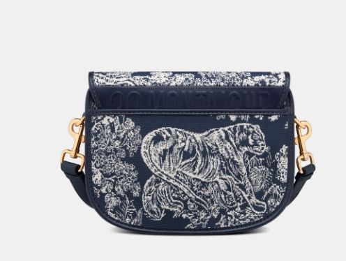 Dior o1w1db10924 Size: OS / Medium Bobby Bag in Blue Size ONE SIZE - 5 Thumbnail
