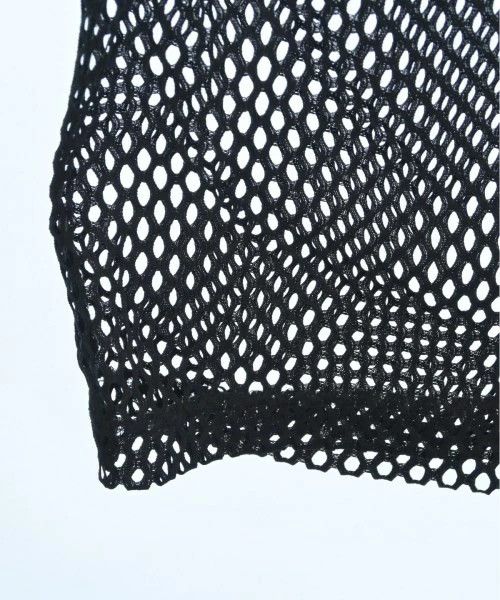 Comme des Garcons Homme Plus T-Shirts Polyester Fish Net Pattern Crewneck Black Size US M / EU 48-50 / 2 - 6 Thumbnail