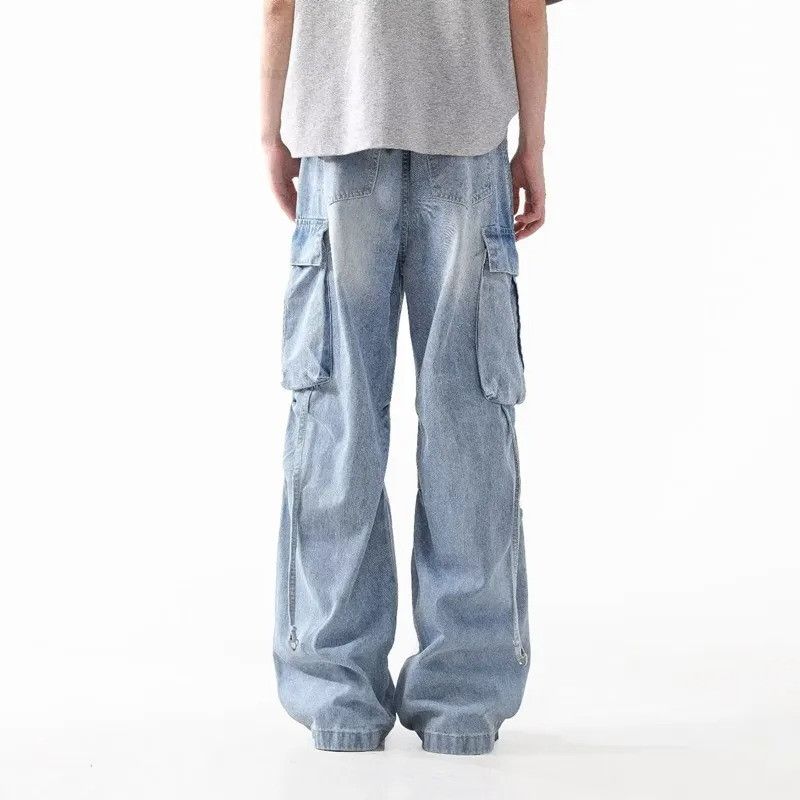 Vintage Vintage Multi Pockets Baggy Jeans Size US 32 / EU 48 - 2 Thumbnail