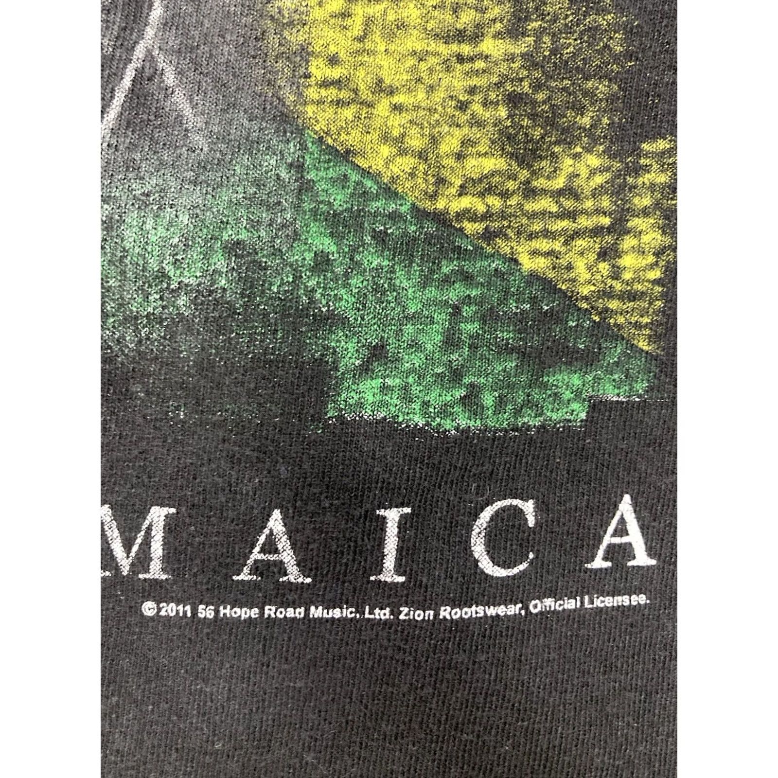 Vintage Zion Rootswear Bob Marley Kingston Jamaica 2011 Graphic T-shirt Women Medium Size XXL / US 16-18 / IT 52-54 - 3 Thumbnail