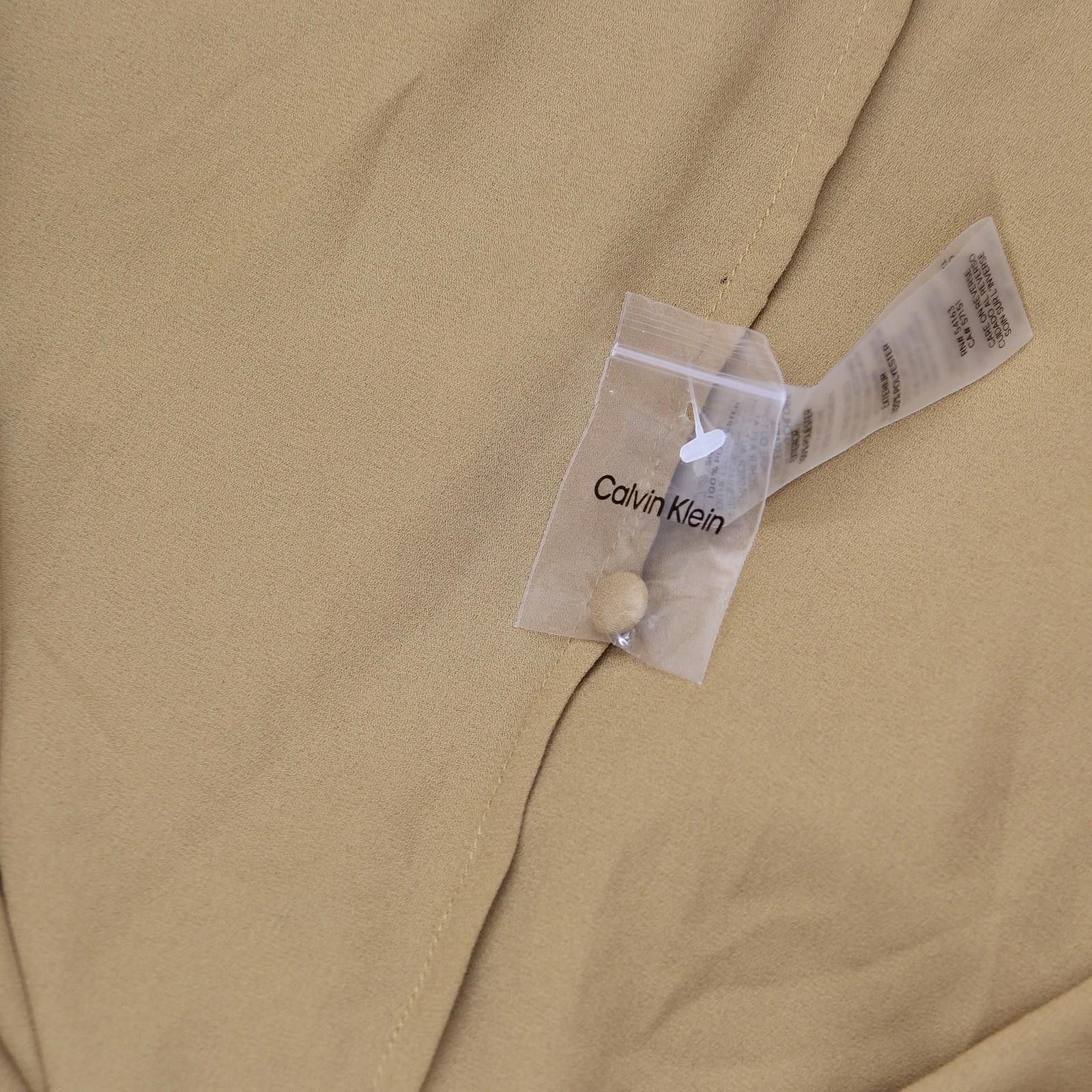 Calvin Klein Nwt Calvin Klein Size Button-sleeve Shirt Luggage Brown 2x Size XXL / US 16-18 / IT 52-54 - 5 Thumbnail