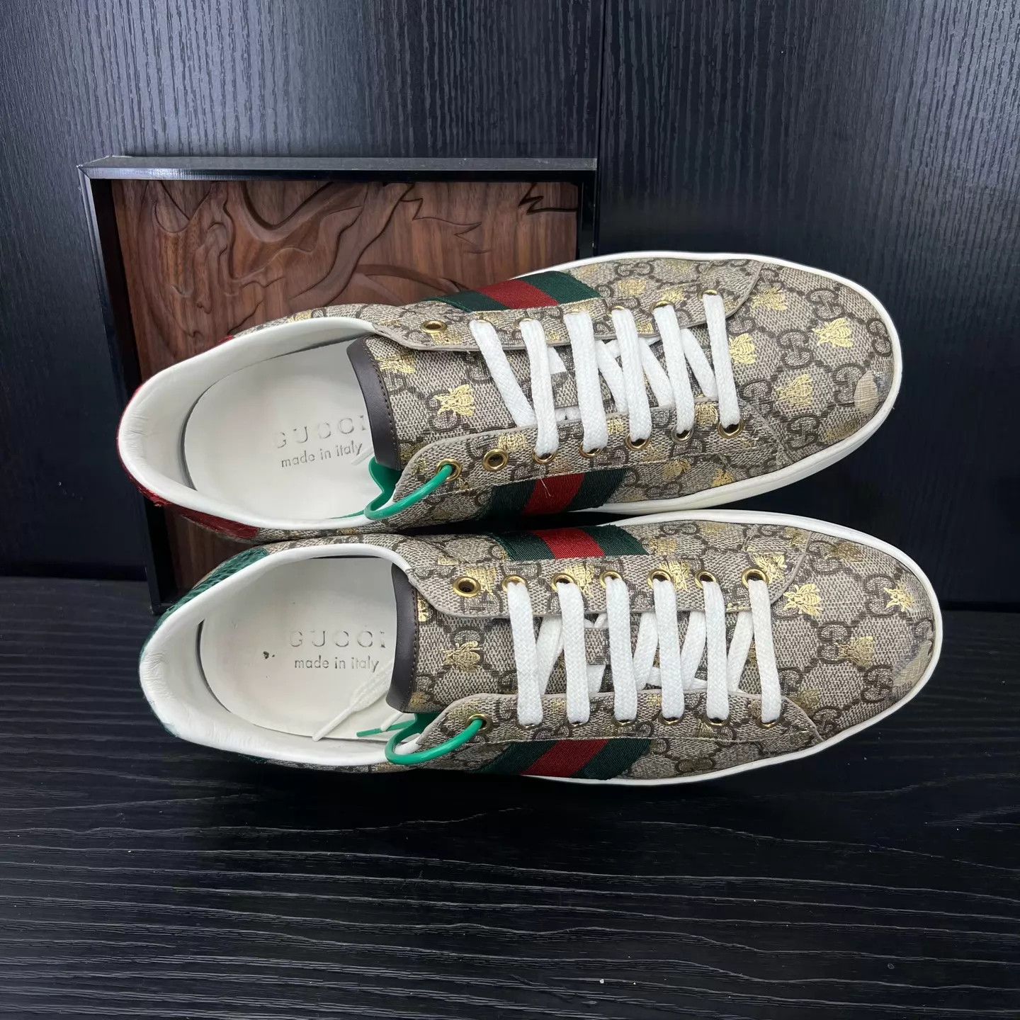 Gucci Gucci Ace Brown All-Over Print UK8 like new Size US 9 / EU 42 - 7 Thumbnail
