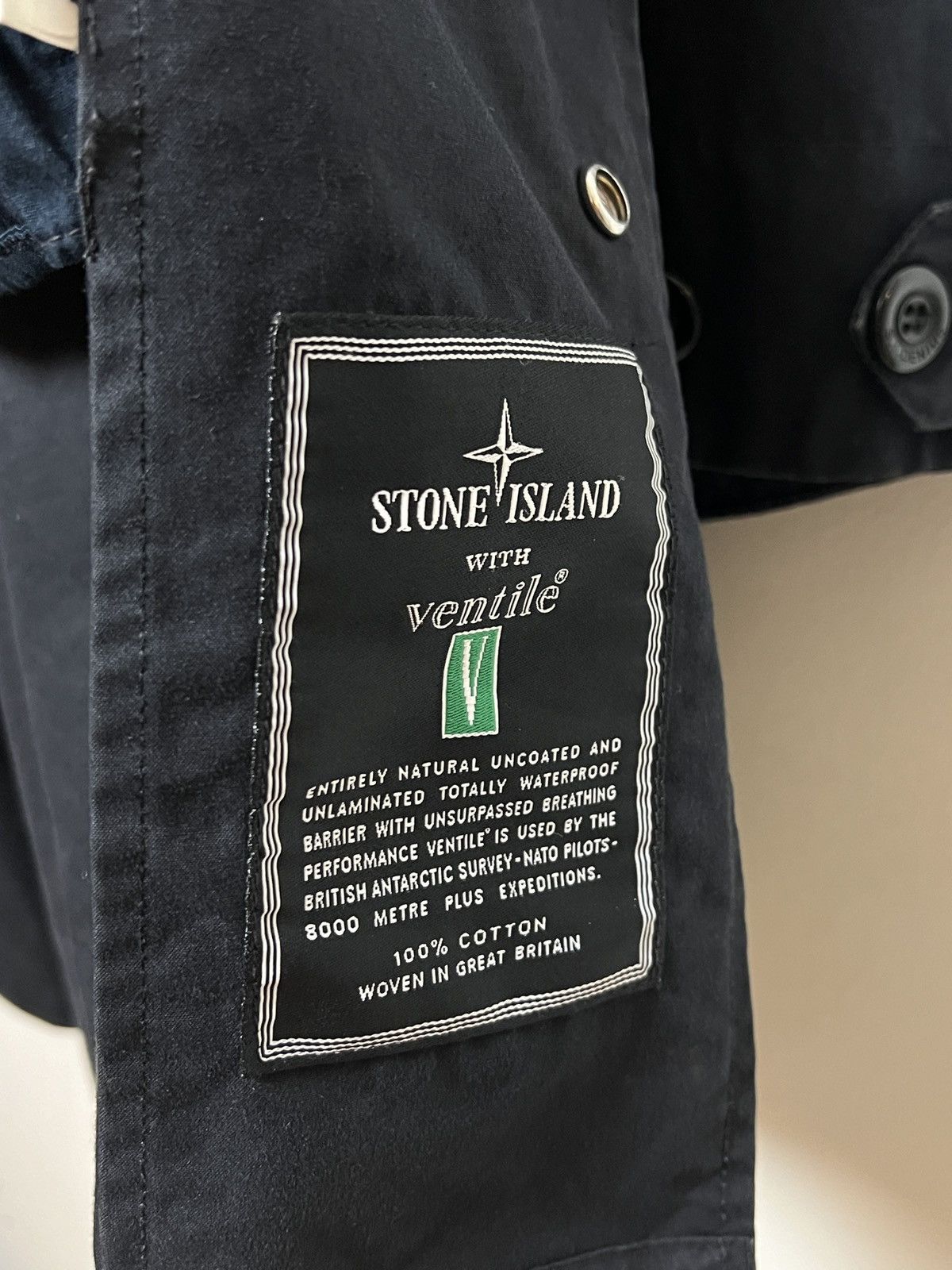 Stone Island stone island archive ventile fishtail parka Size US L / EU 52-54 / 3 - 21 Thumbnail