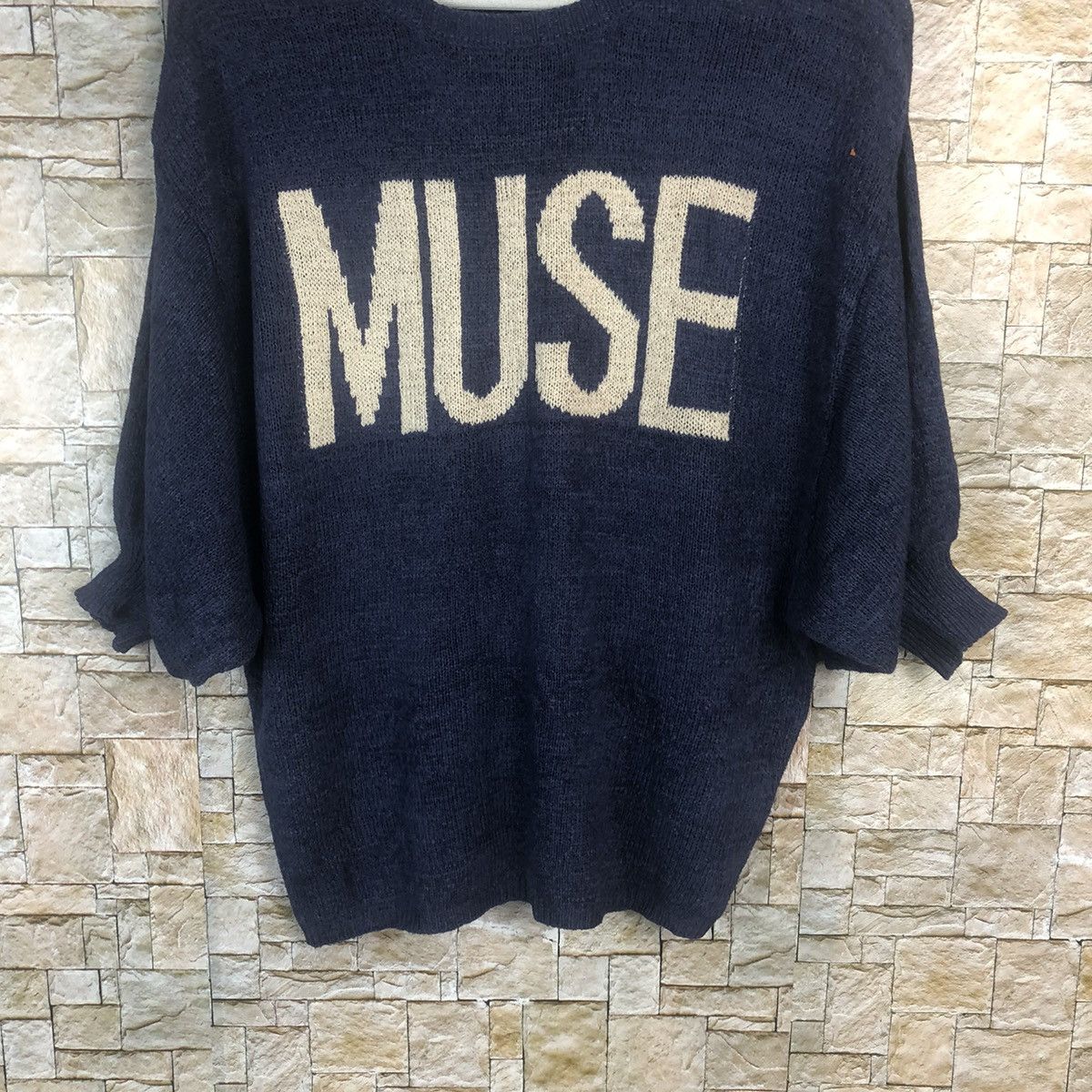 Homespun Knitwear × Japanese Brand MUSE The Shop TK Blue Knitwear #A21 Size M / US 6-8 / IT 42-44 - 3 Thumbnail