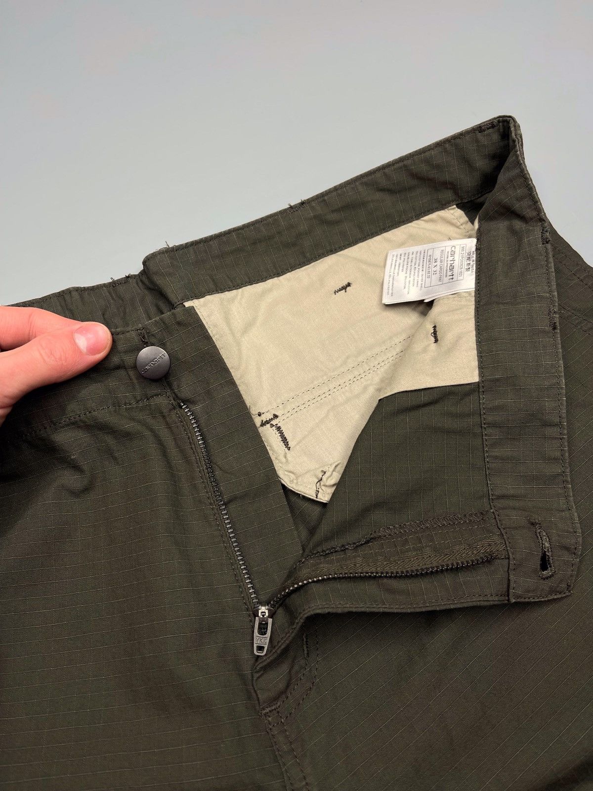 Carhartt × Carhartt Wip Vintage Y2k Carhartt Cargo Pants Size US 38 / EU 54 - 9 Thumbnail
