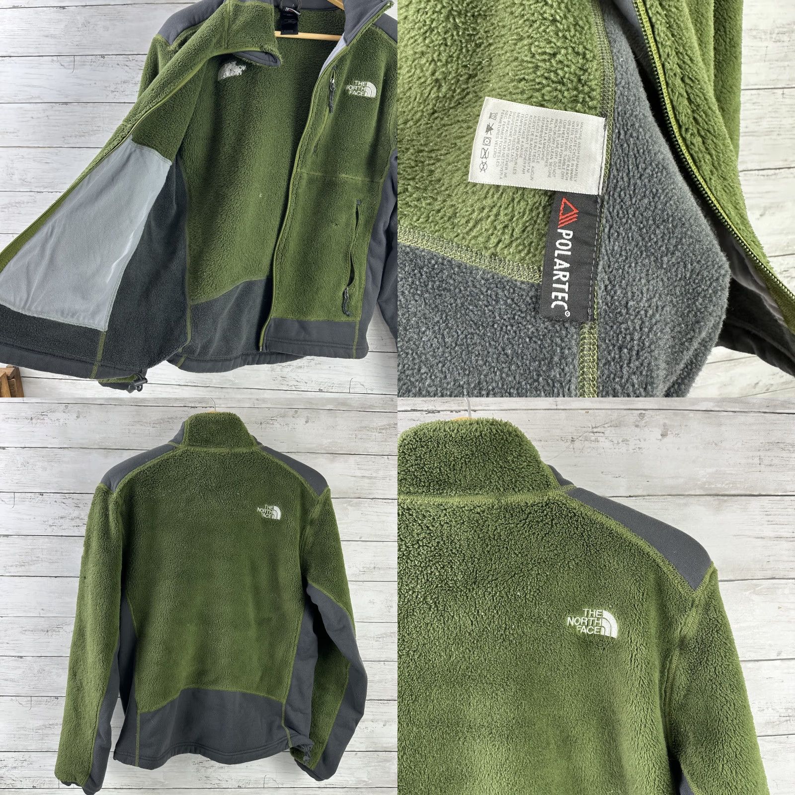 The North Face The North Face Summit Series Jacket Men Small Green Full Zip Polartec Fleece Jacket Size US S / EU 44-46 / 1 - 8 Thumbnail