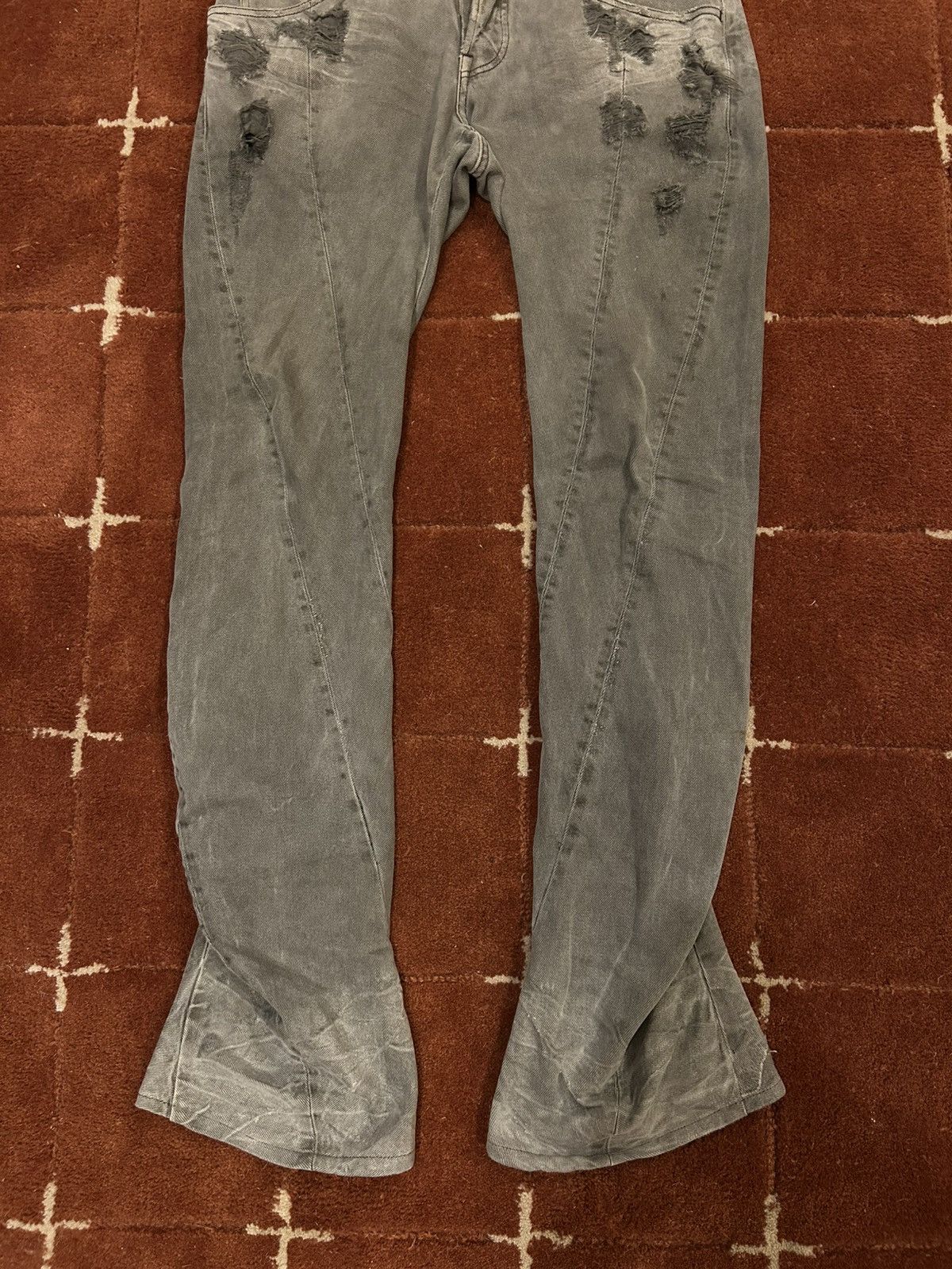 Julius JULIUS_7 SS10 SPIRAL TWISTED SEAM DENIM Size US 32 / EU 48 - 2 Thumbnail