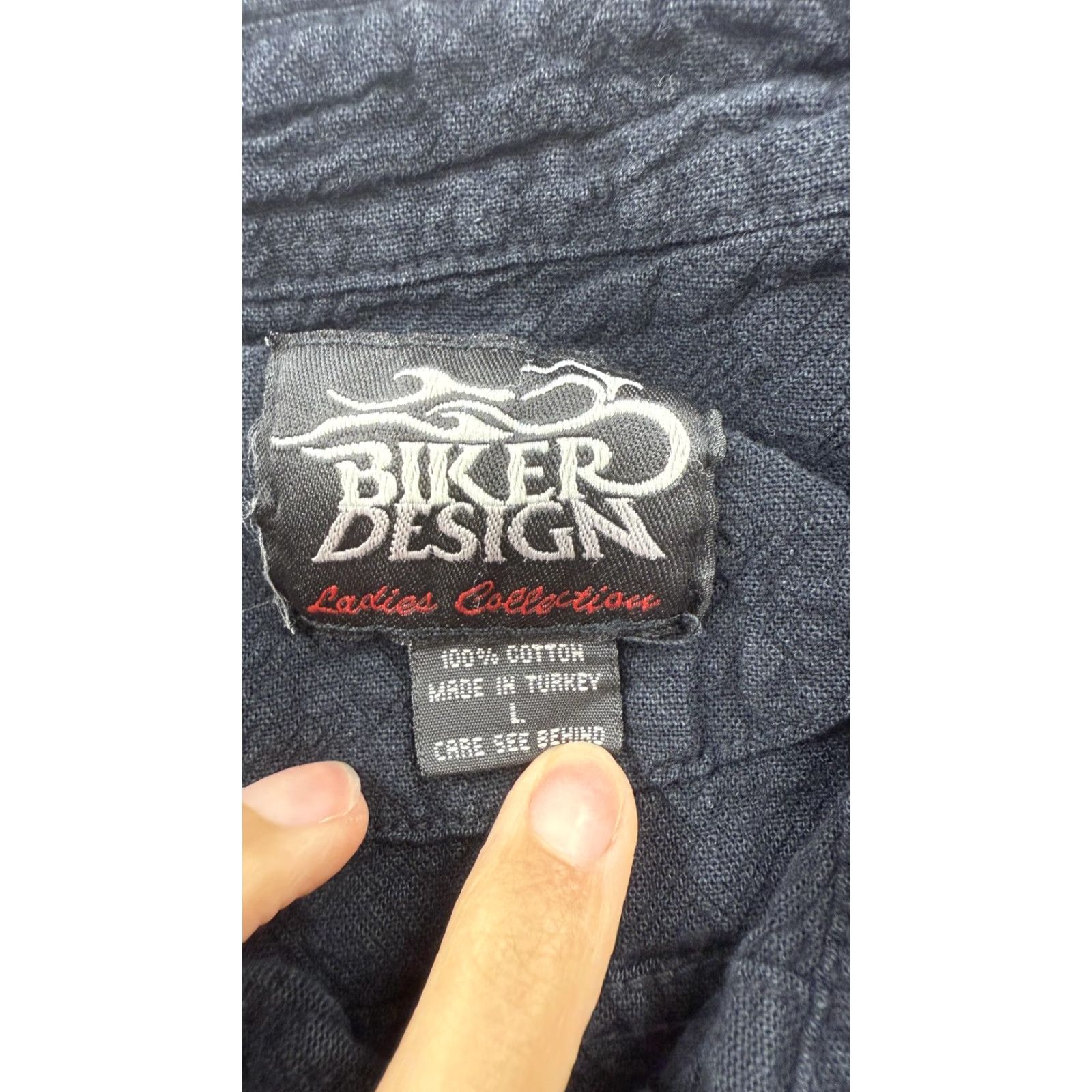 Harley Davidson VINTAGE Harley-Davidson Vest Womens Large Biker Frayed Sleeveless Cotton Punk Size L / US 10 / IT 46 - 3 Thumbnail