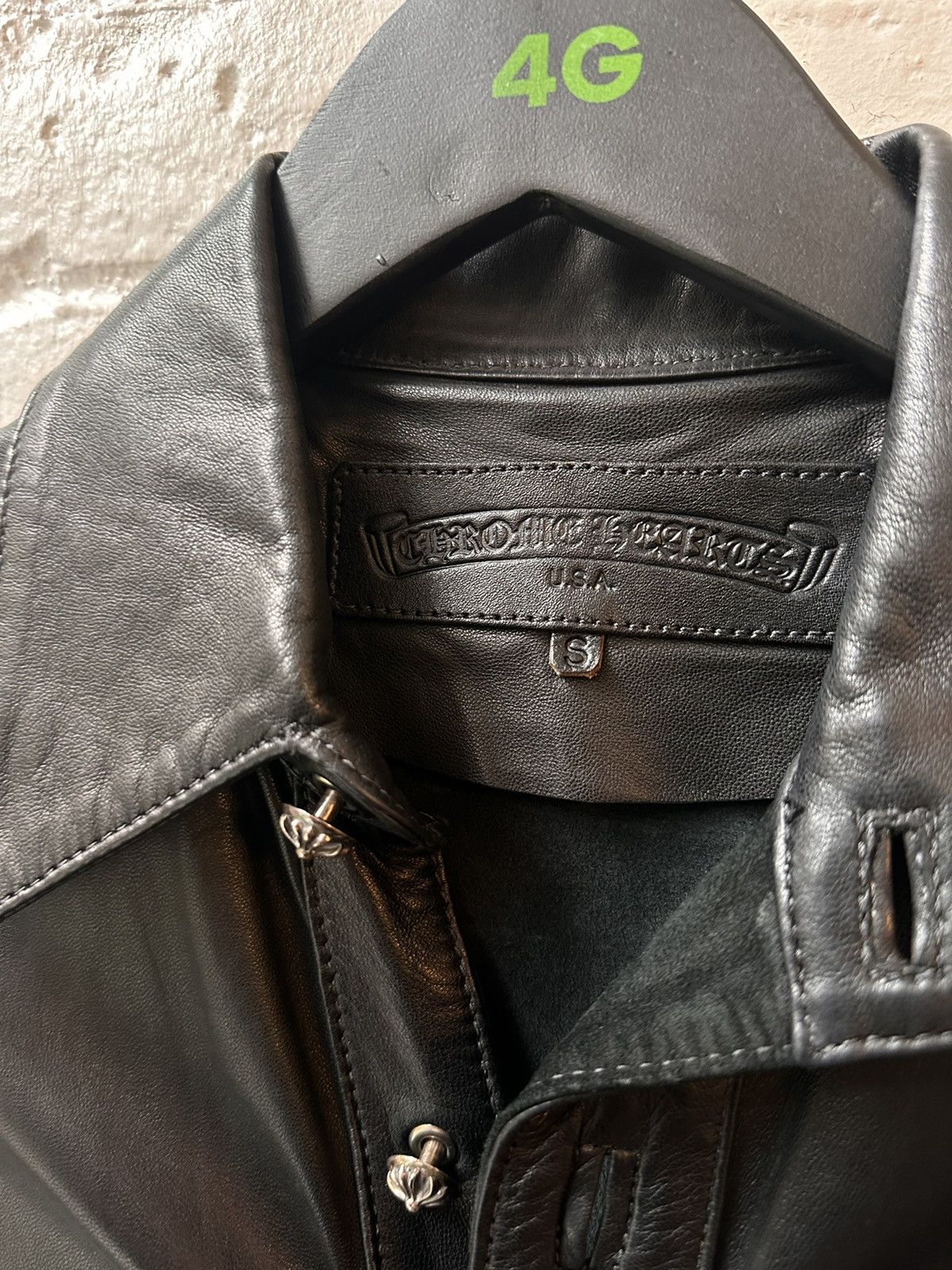 Chrome Hearts CHROME HEARTS GOTH VAMPIRE FULL LENGTH LEATHER JACKET Size S / US 4 / IT 40 - 7 Thumbnail