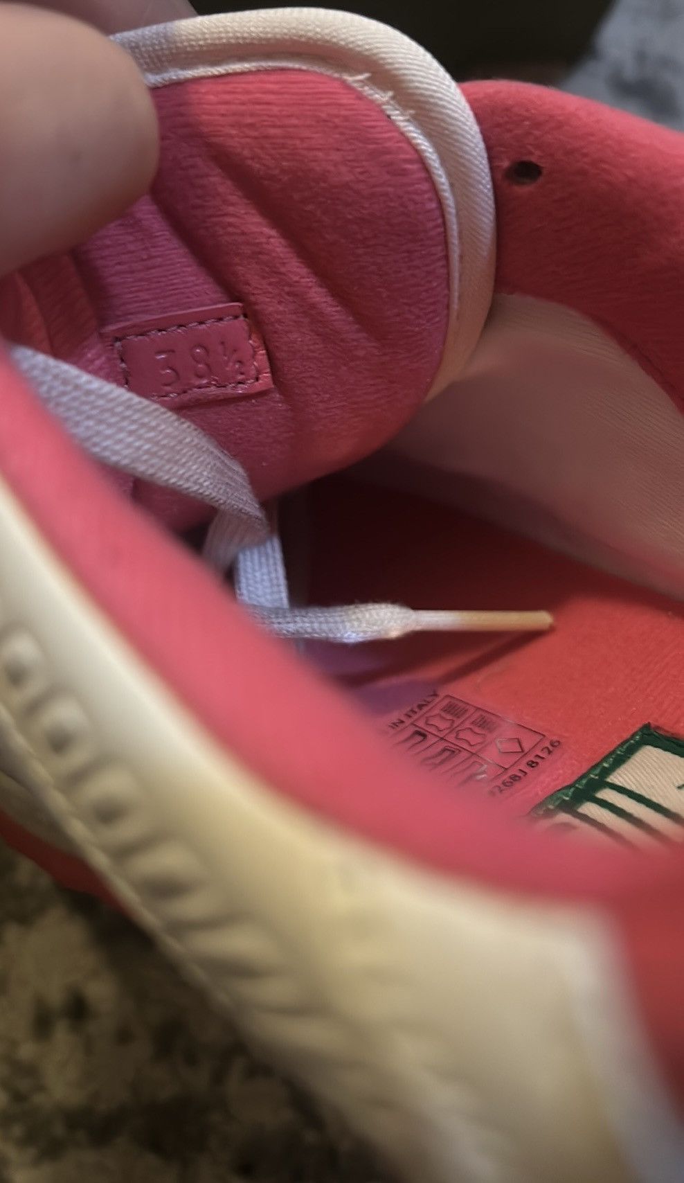 Gucci Gucci MAC70 Pink Off White Sneakers Size US 8.5 / IT 38.5 - 8 Thumbnail