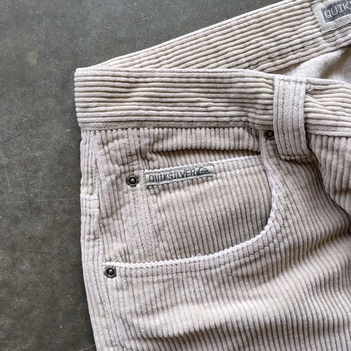 Quiksilver × Vintage Vintage Quiksilver Baggy Corduroy Pants Skater Surf 90s Size US 34 / EU 50 - 6 Thumbnail