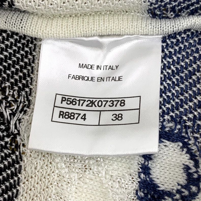 Chanel Chanel Color-blocked striped camellia embroidered casual w Size 25" / US 0 / IT 36 - 7 Thumbnail