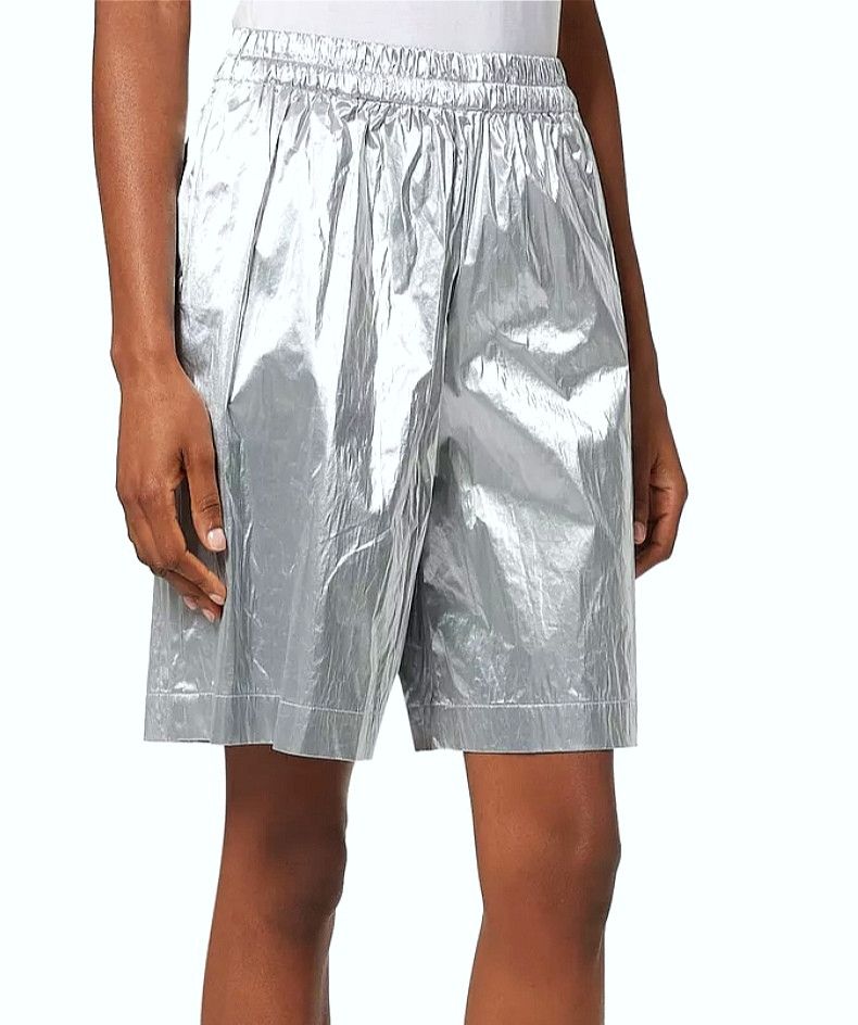 Dries Van Noten Silver bermudas Size 25" / US 0 / IT 36 - 14 Thumbnail