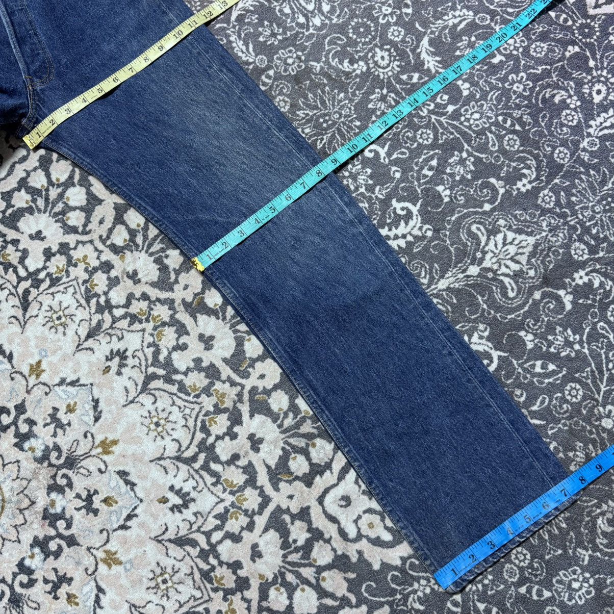 Levi's Vintage 90s Levis 501xx Dark Blue Denim Jeans Size US 29 - 23 Thumbnail