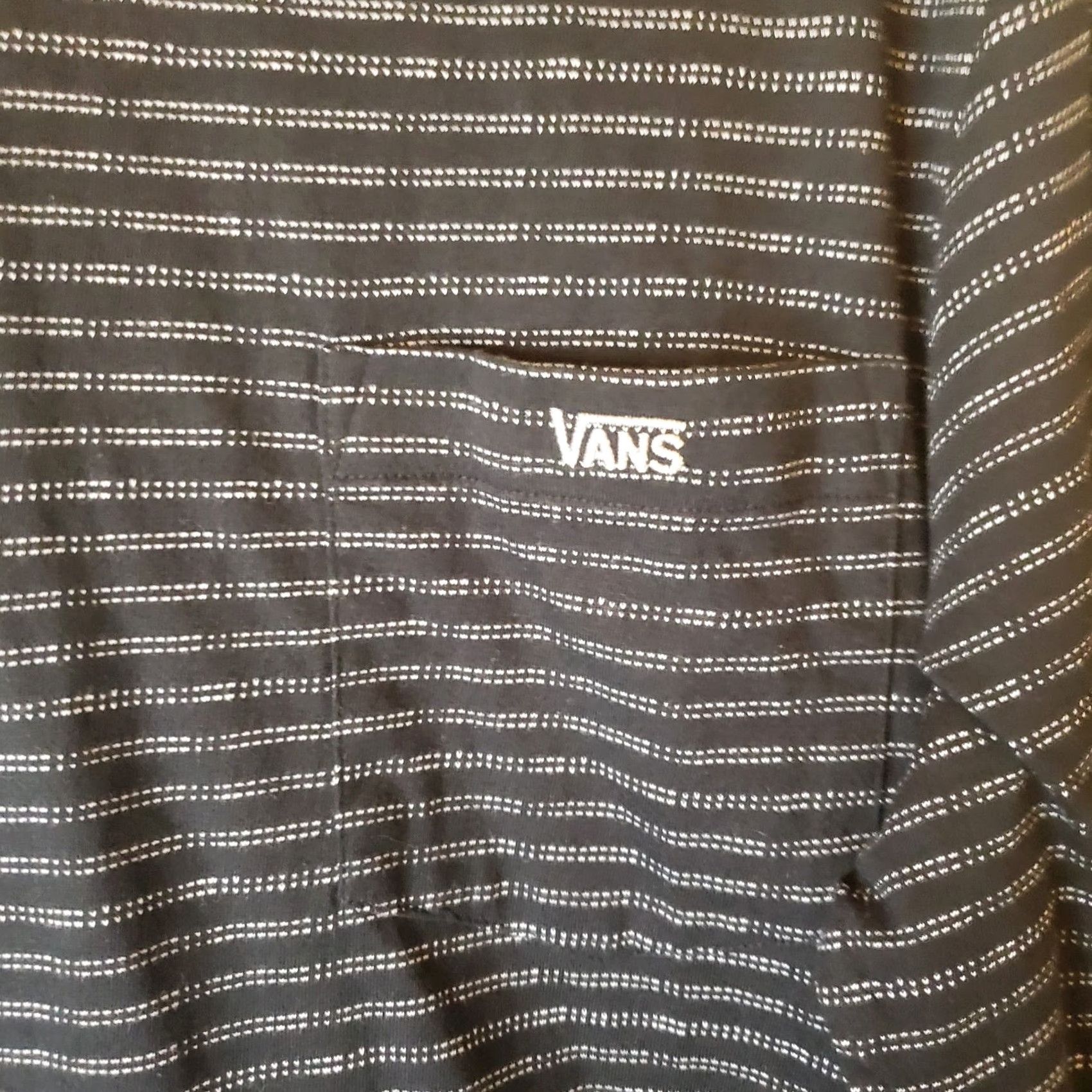 Vans VANS Hoodie Shirt Medium M Multicolor Striped Logo Long Sleeve Hooded Mens Size US M / EU 48-50 / 2 - 4 Thumbnail