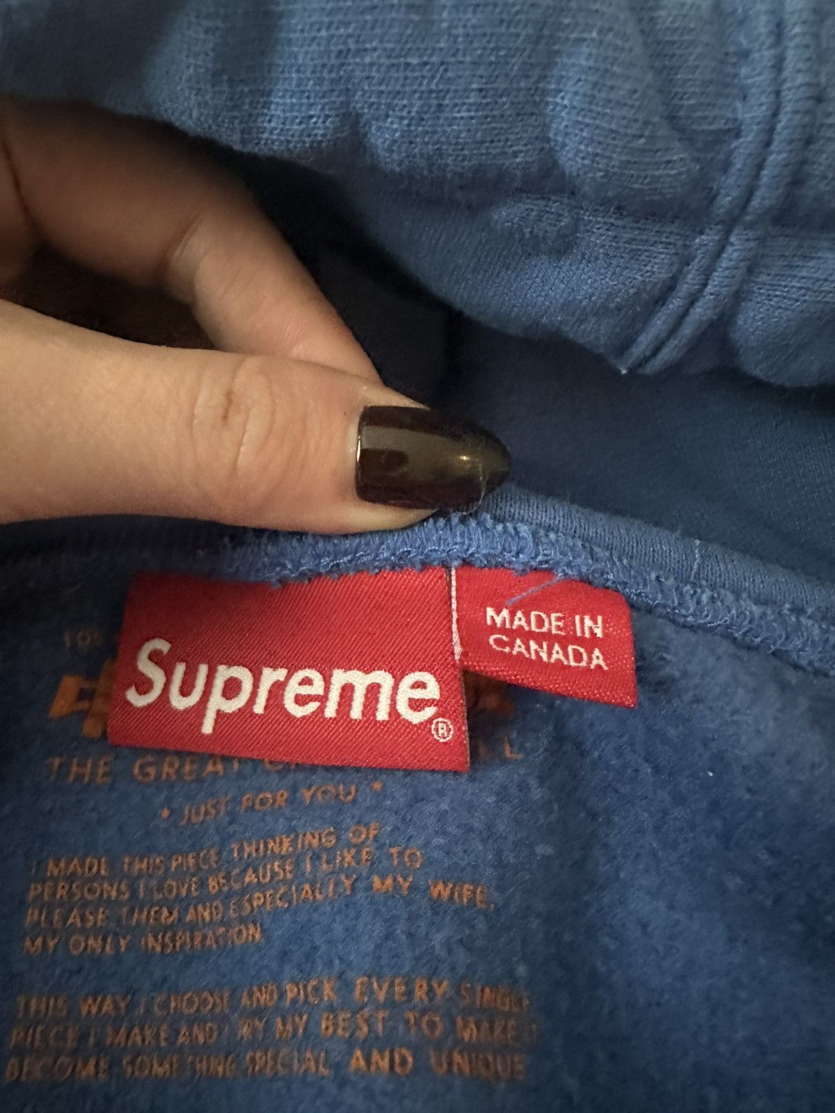 Supreme Supreme x The Great Wall of China Sword Hooded Sweatshirt Size US L / EU 52-54 / 3 - 6 Thumbnail