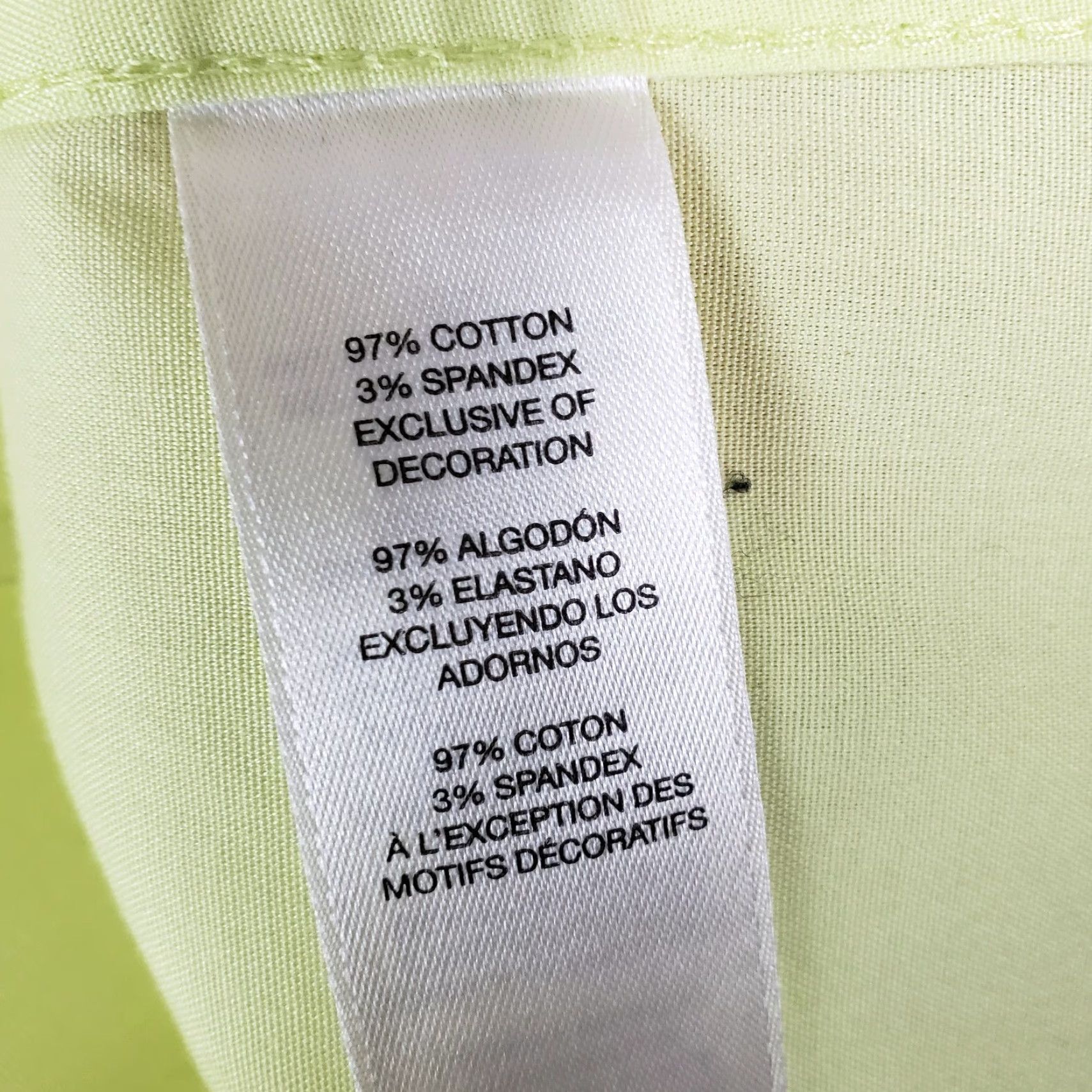 Vintage Chico's Shirt Womens No Iron Button Front Sz Small 3/4 Sleeve Green Cotton Blend Size S / US 4 / IT 40 - 5 Thumbnail