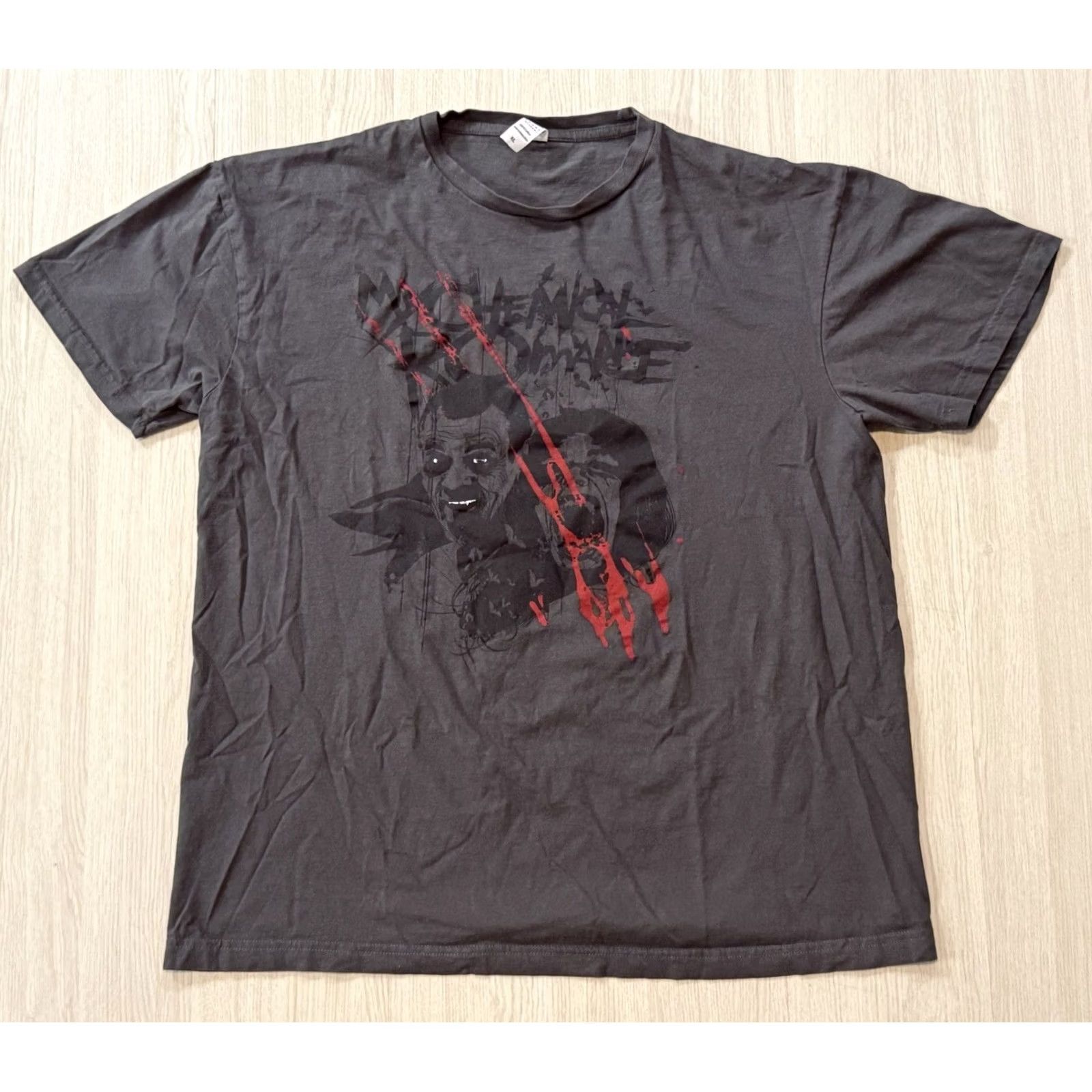 Vintage My Chemical Romance Monsters T-Shirt XL MCR Black Parade Hot Topic Gerard Way Graphic Print Unisex Adults Gray 2020s Size US XL / EU 56 / 4 - 2 Thumbnail
