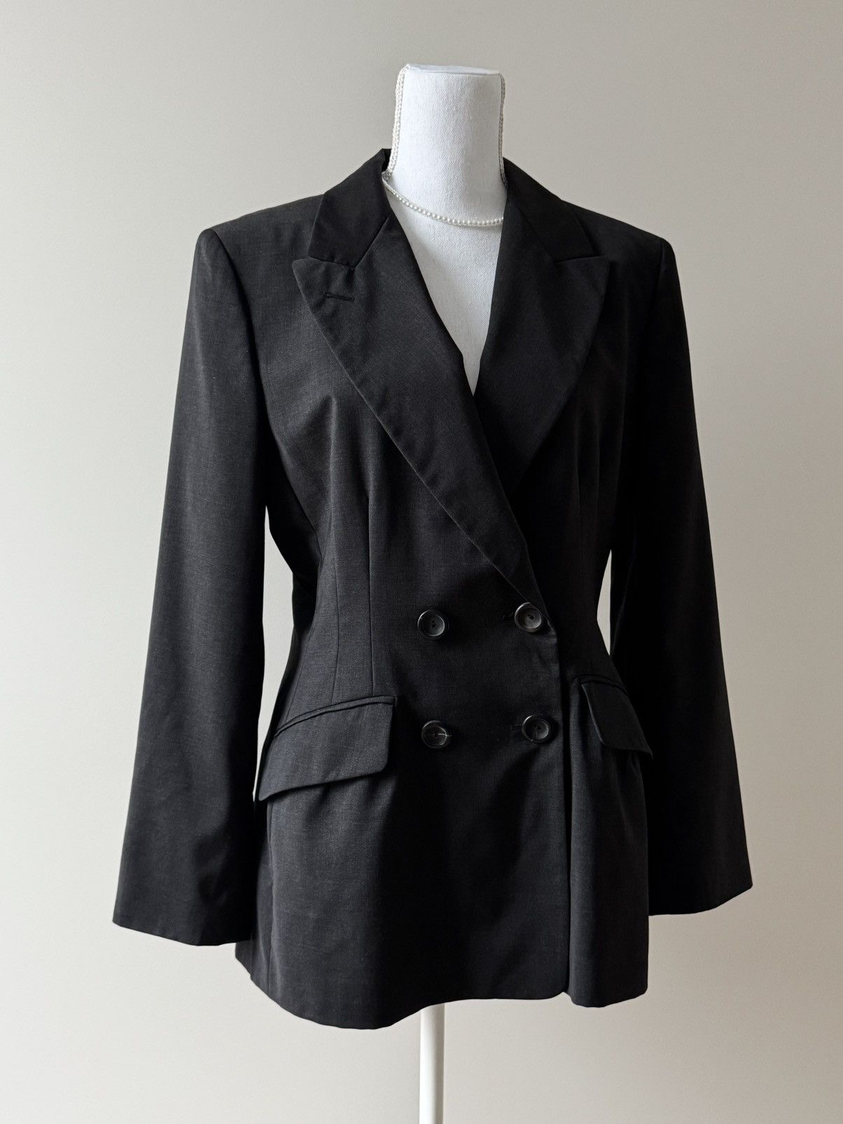 Jil Sander Jil Sander 100% wool blazer Size L / US 10 / IT 46 - 4 Thumbnail