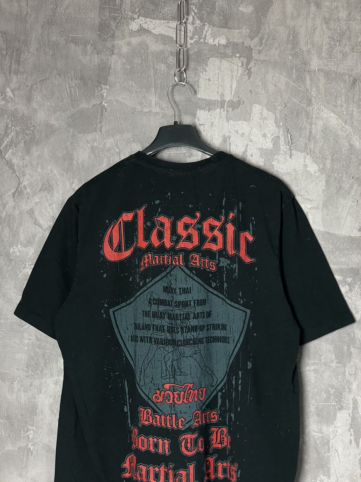 Affliction × Southpole × Tapout Y2K overprint one more Asian karate judo Muay Thai sport tee Size US L / EU 52-54 / 3 - 10 Thumbnail