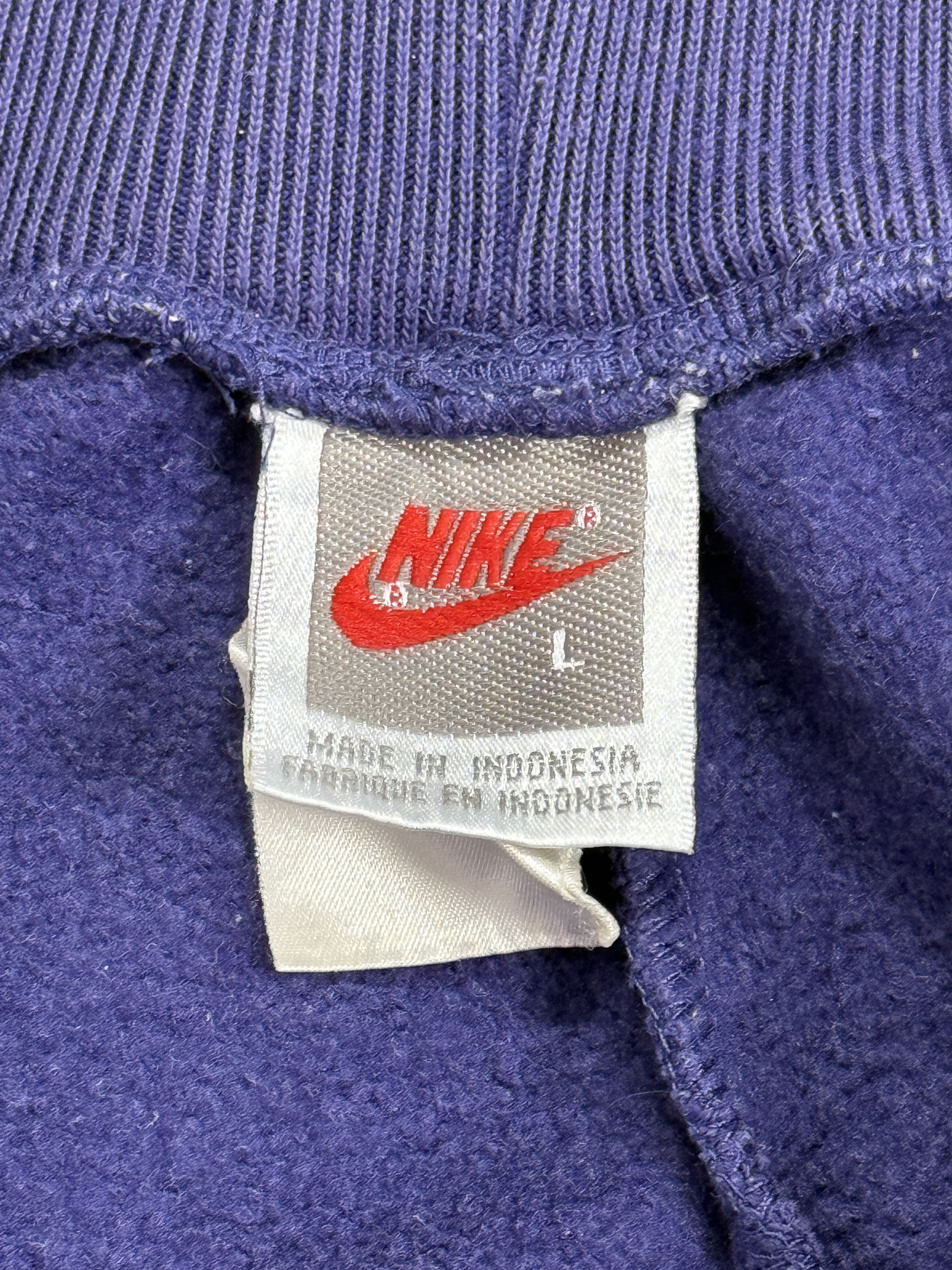 Nike Vintage 90 s Nike Sweatpants baggy red label Size US 35 - 6 Thumbnail