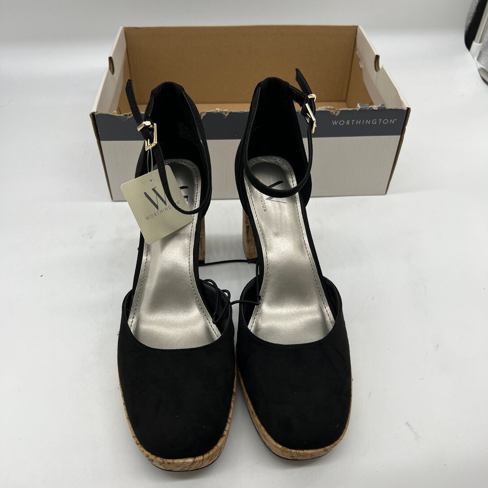 Other Worthington Womens Panama Block Heel Pumps Size US 8.5 / IT 38.5 - 2 Thumbnail