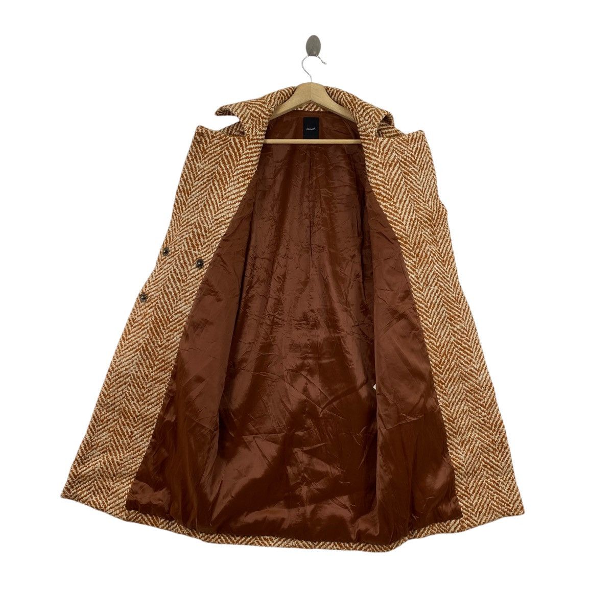 Japanese Brand MUNICH Japanese Brand Multi Color Wool Parka Jacket Size S / US 4 / IT 40 - 4 Thumbnail