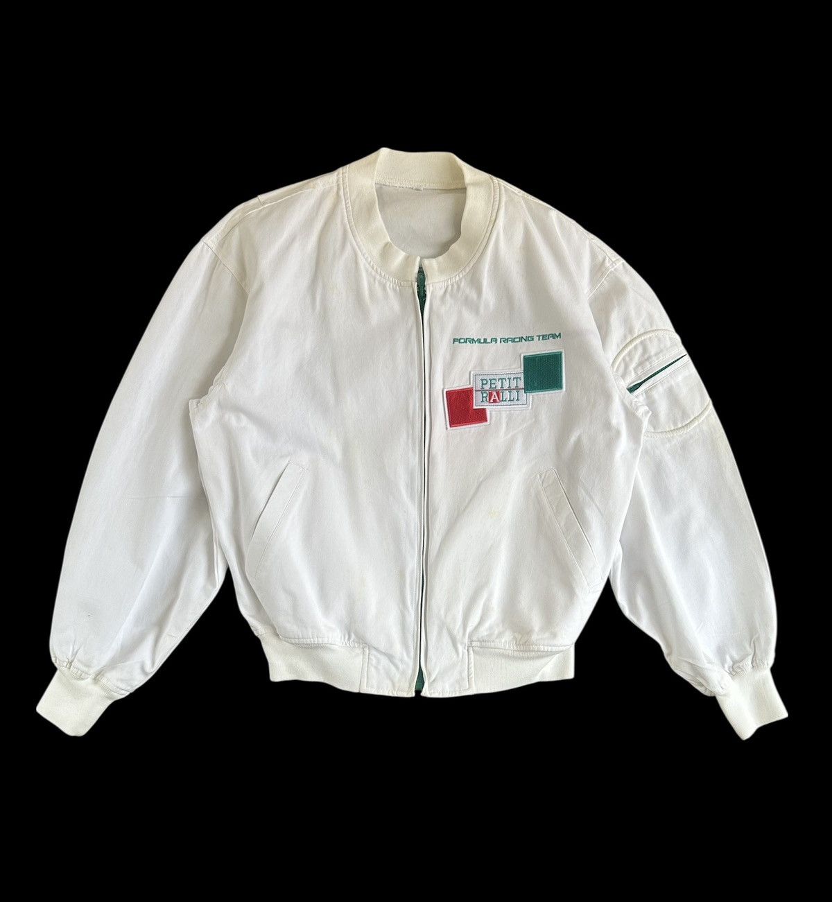 Formula 1 Formula racing team petit Ralli art denim bomber jaket Size US L / EU 52-54 / 3 - 2 Thumbnail