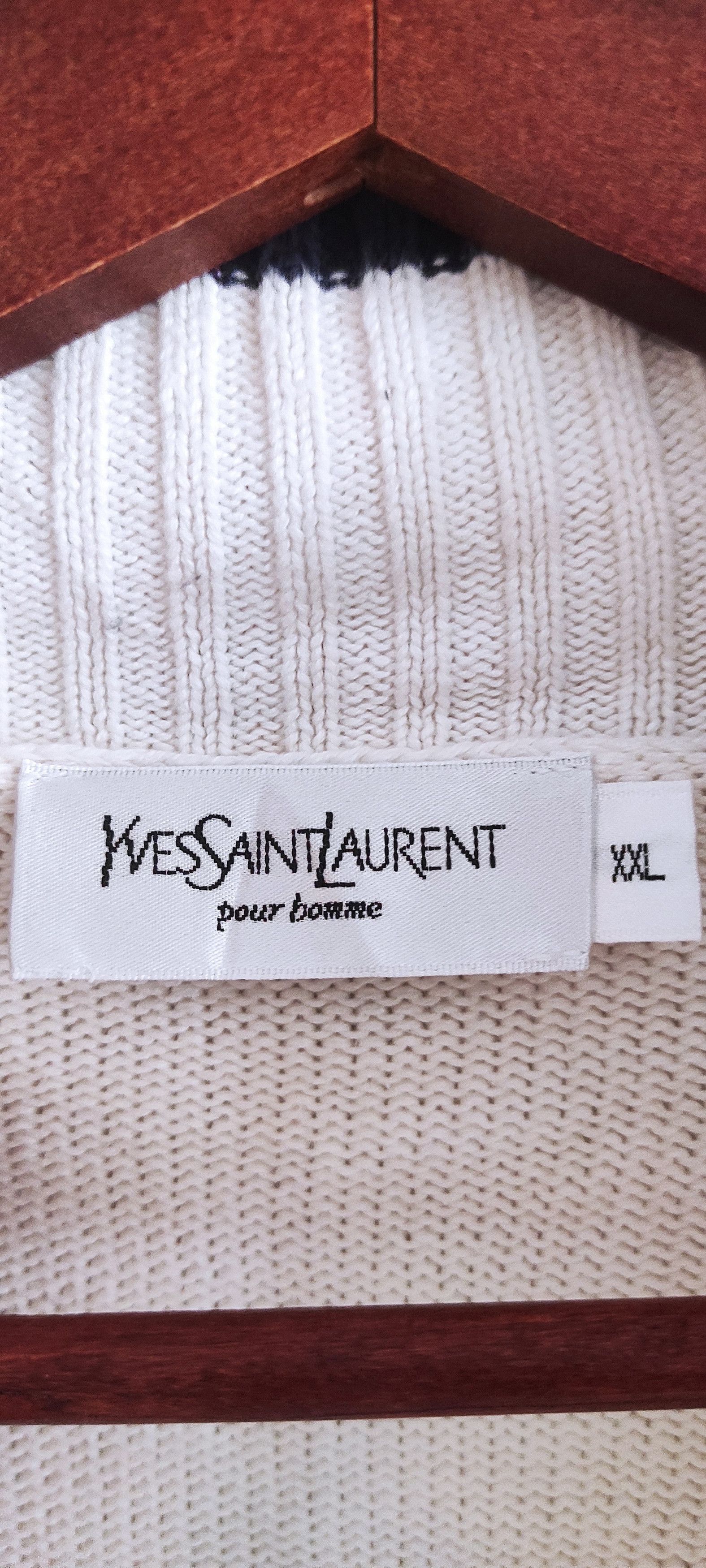 Yves Saint Laurent Yves Saint Laurent Sweater Knit Full Zip YSL Size XXL Size US XXL / EU 58 / 5 - 12 Thumbnail