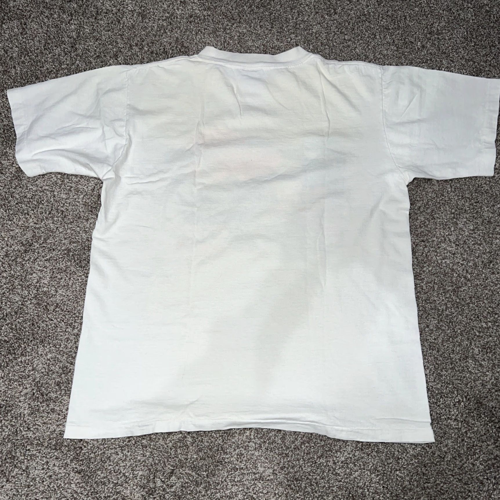 Vintage **VINTAGE SINGLE STITCH WHITE T-SHIRT MEN'S SIZE L** User: Vintage Single Stitch 14th Annual Run to the Sun White T-Shirt Men's Size L Size US L / EU 52-54 / 3 - 5 Thumbnail