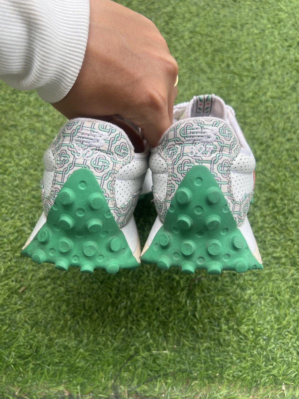 Casablanca × New Balance Sample New Balance x Casablanca 327 Munsell White Green Size US 7.5 / IT 37.5 - 4 Thumbnail