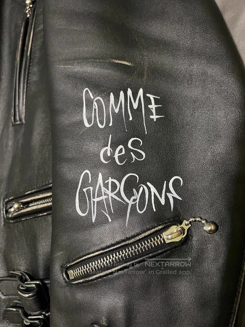 Comme des Garcons CDG x Lewis Leathers 391T Leather Jacket. Size US L / EU 52-54 / 3 - 5 Thumbnail