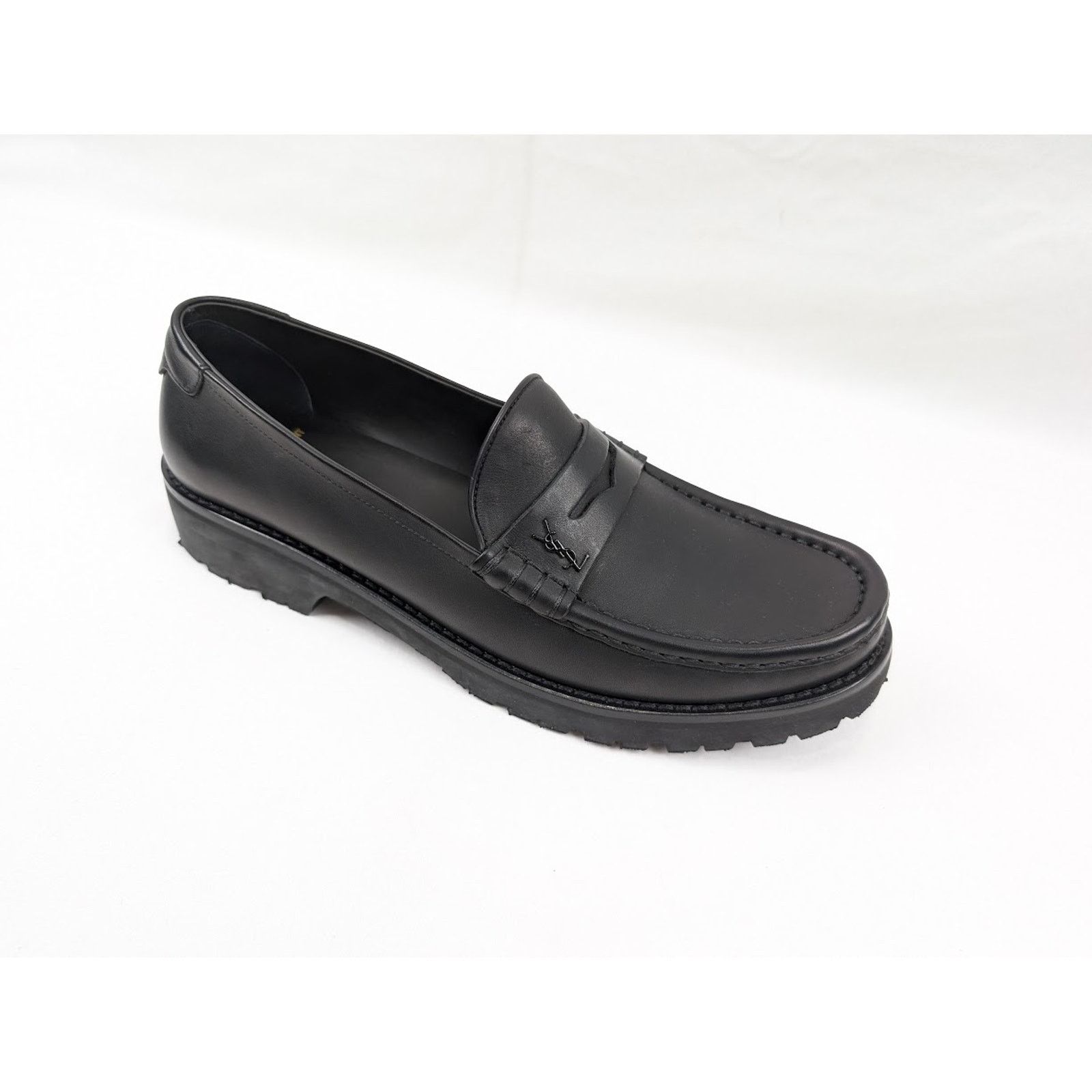Saint Laurent Paris o1rshd1 Mag 15 Moccasin in Nero Size US 11 / EU 44 - 2 Thumbnail