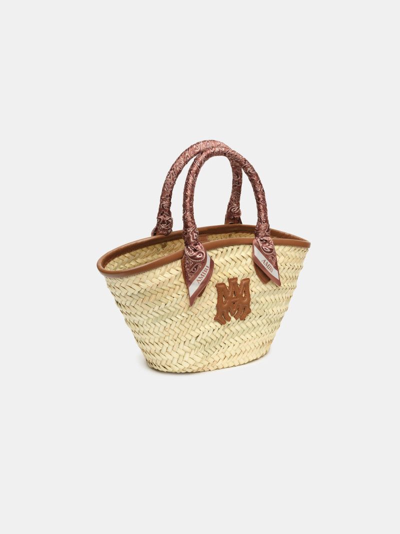 Amiri o1s1wg110426 Size: OS / MA Raffia Macro Tote Bag in Beige Size ONE SIZE - 3 Thumbnail