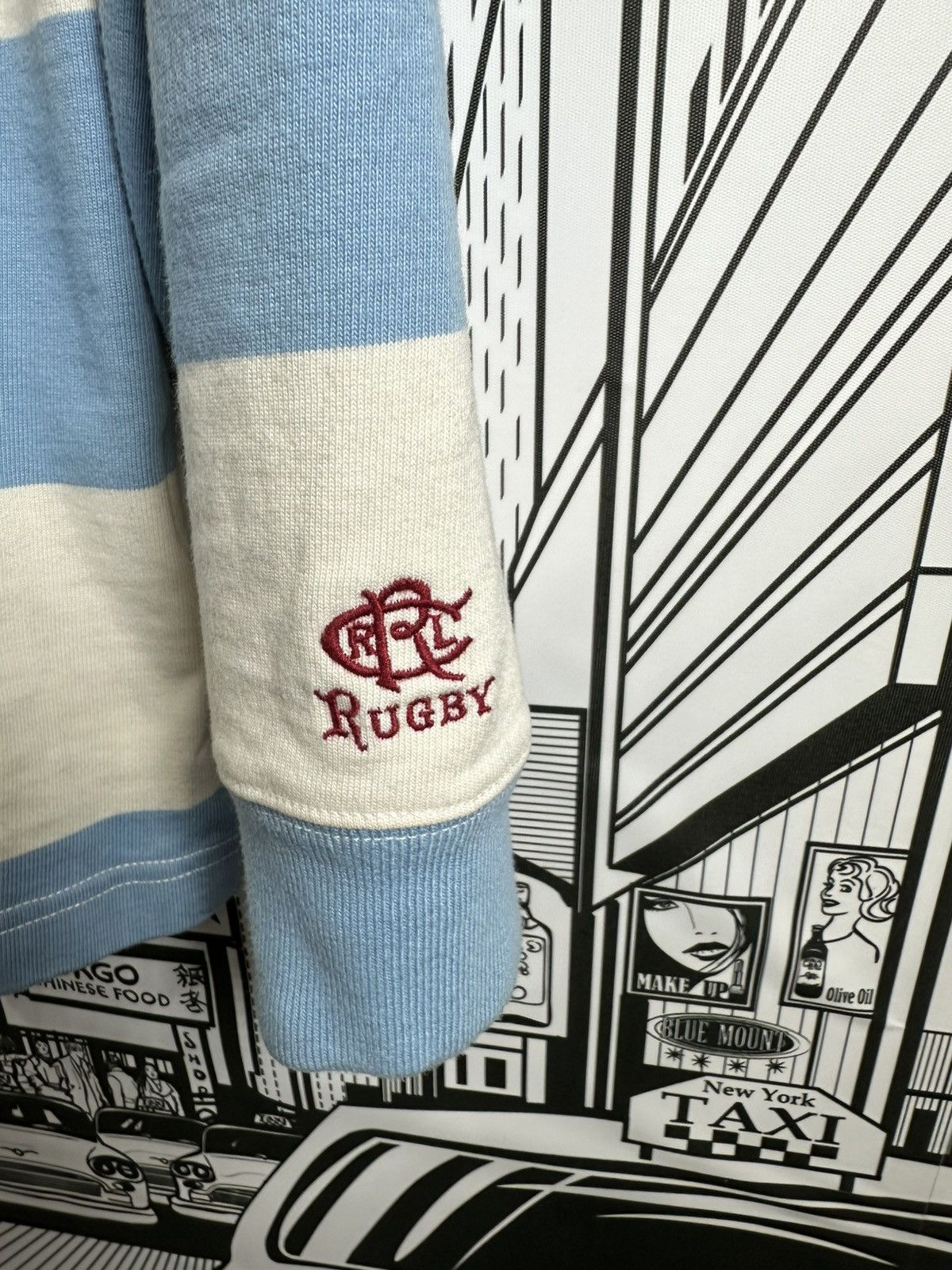 Rugby Ralph Lauren Rugby Ralph Lauren Crazy Rugby Baby Blue L Size US L / EU 52-54 / 3 - 5 Thumbnail