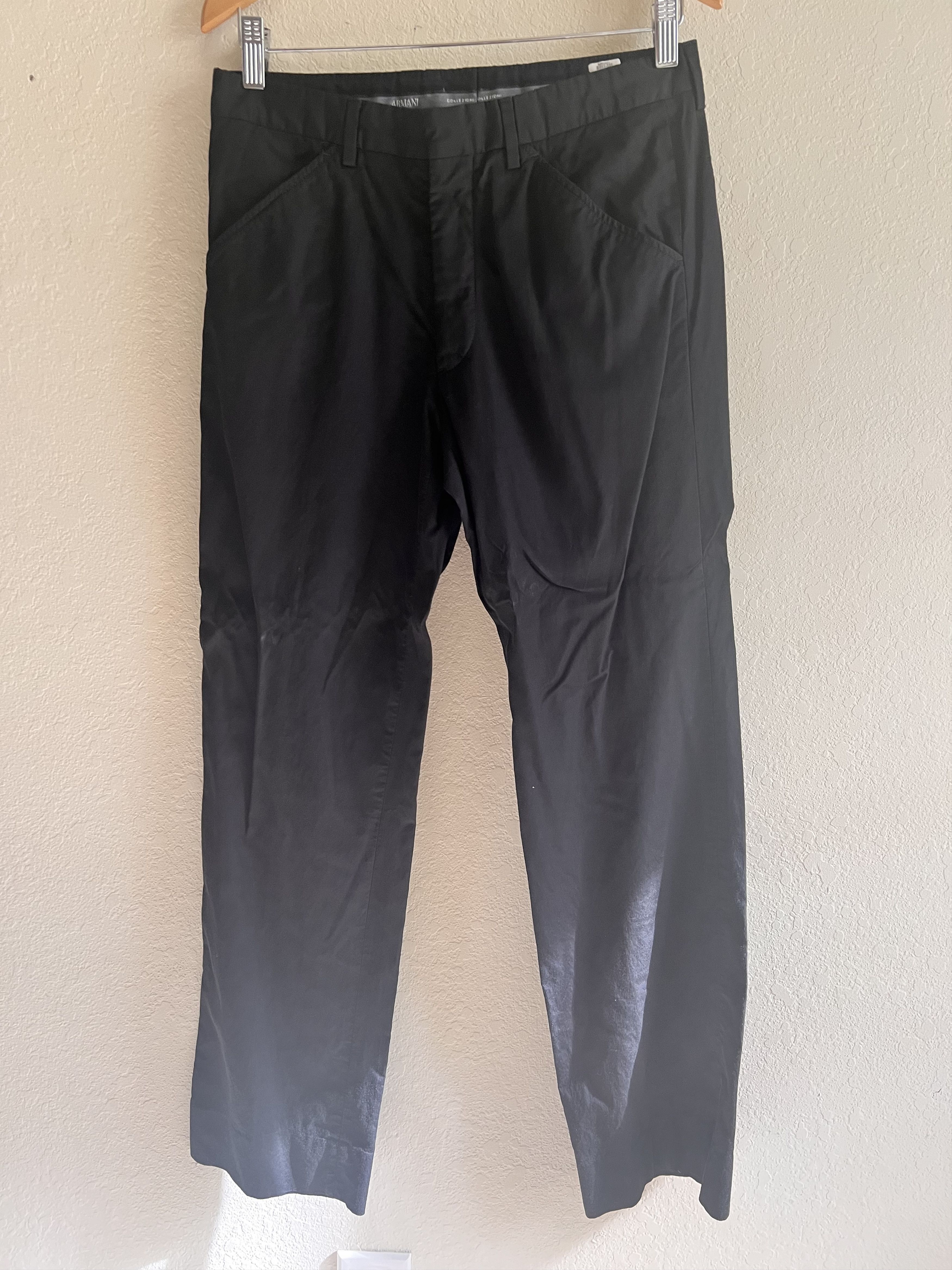 Armani Armani Pants Black US 29 Size US 29 - 4 Thumbnail