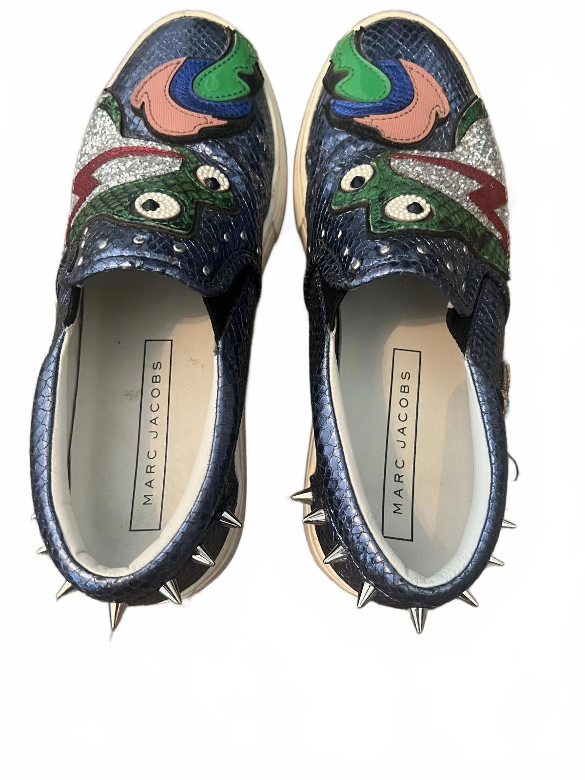 Marc Jacobs Marc Jacobs Mercer Frog Skate Slip-On Sneakers - Size 37 Size US 6 / IT 36 - 3 Thumbnail