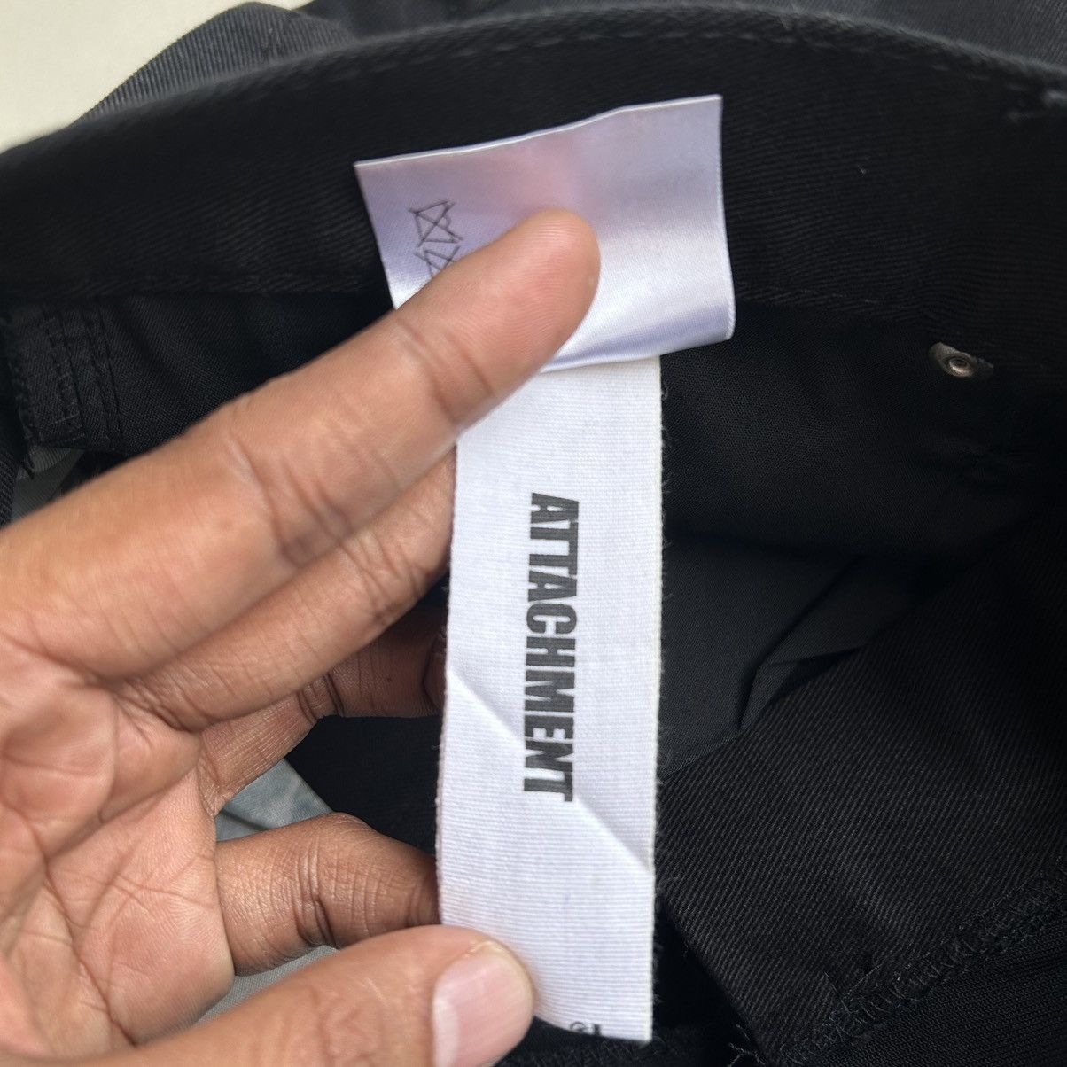 Attachment Attachment Pants Slimfit zipper Size US 29 - 9 Thumbnail